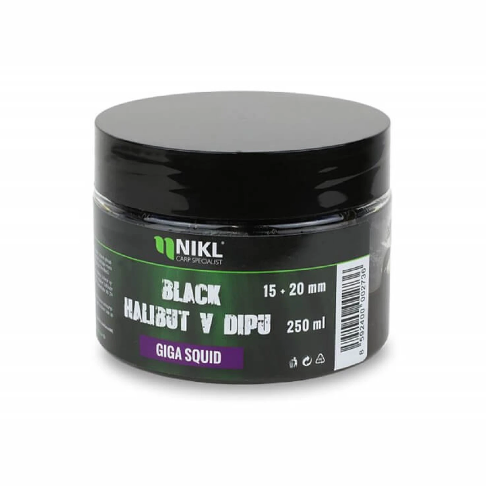 NIKL Black Halibut v dipe, Giga Squid · záber 1