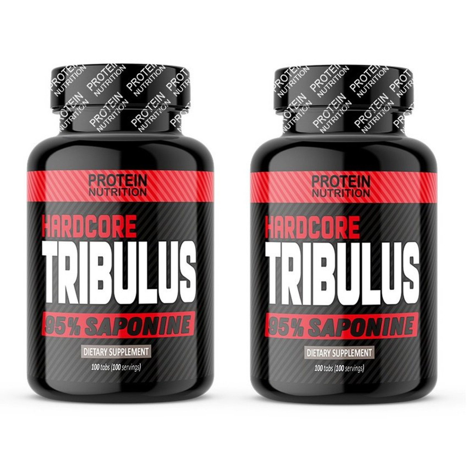 1+1 Zadarmo: Hardcore Tribulus 95% - Protein Nutrition 100 tbl. + 100 tbl. · záber 1