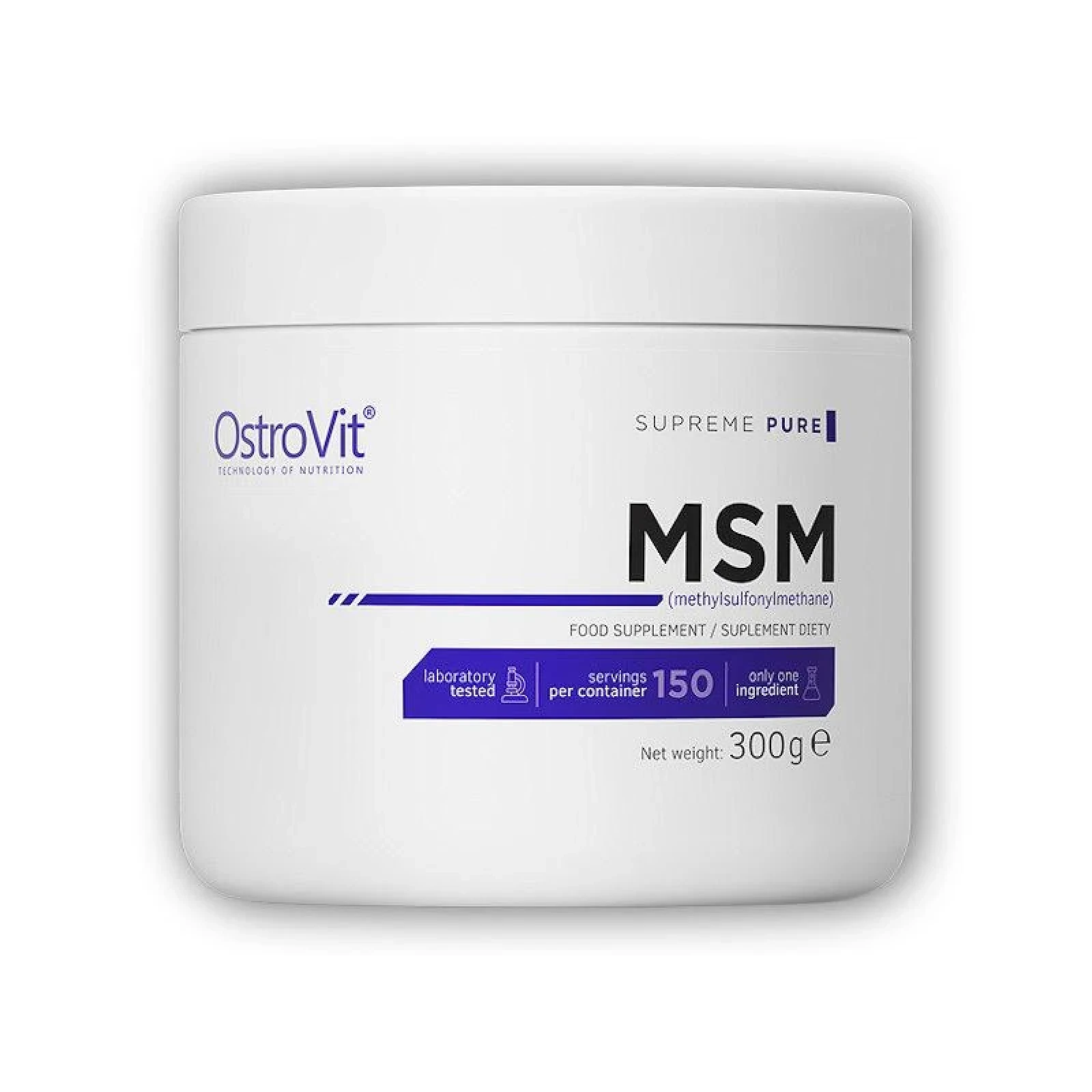 Ostrovit Supreme pure MSM 300g · záber 1