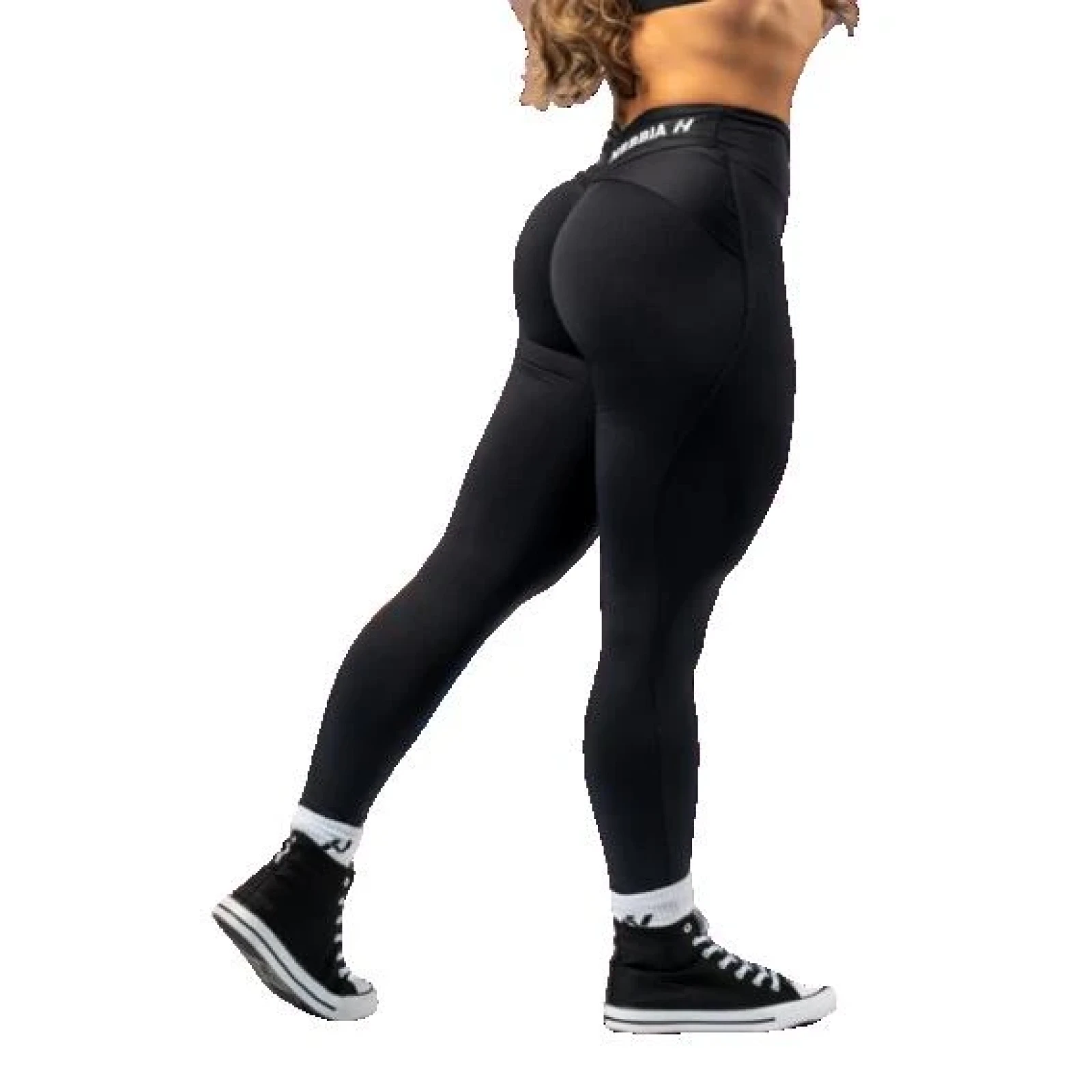 Nebbia Tvarující legíny s V-shaped pasem STRONG BEAUTY 425 - Velikost: XS | Barva: Ružová · záber 1