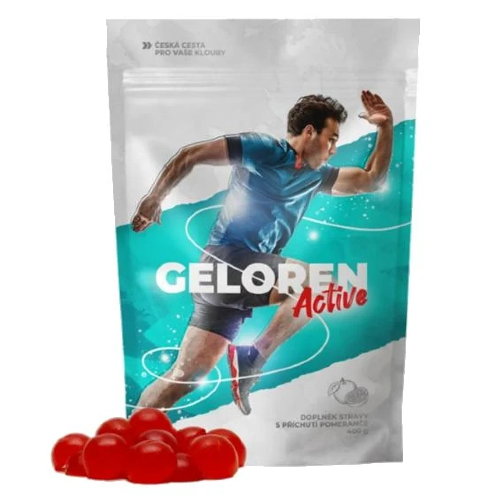 Geloren Geloren ACTIVE 90 tablet - Barva: Červená | Příchuť: Červený pomeranč · záber 1