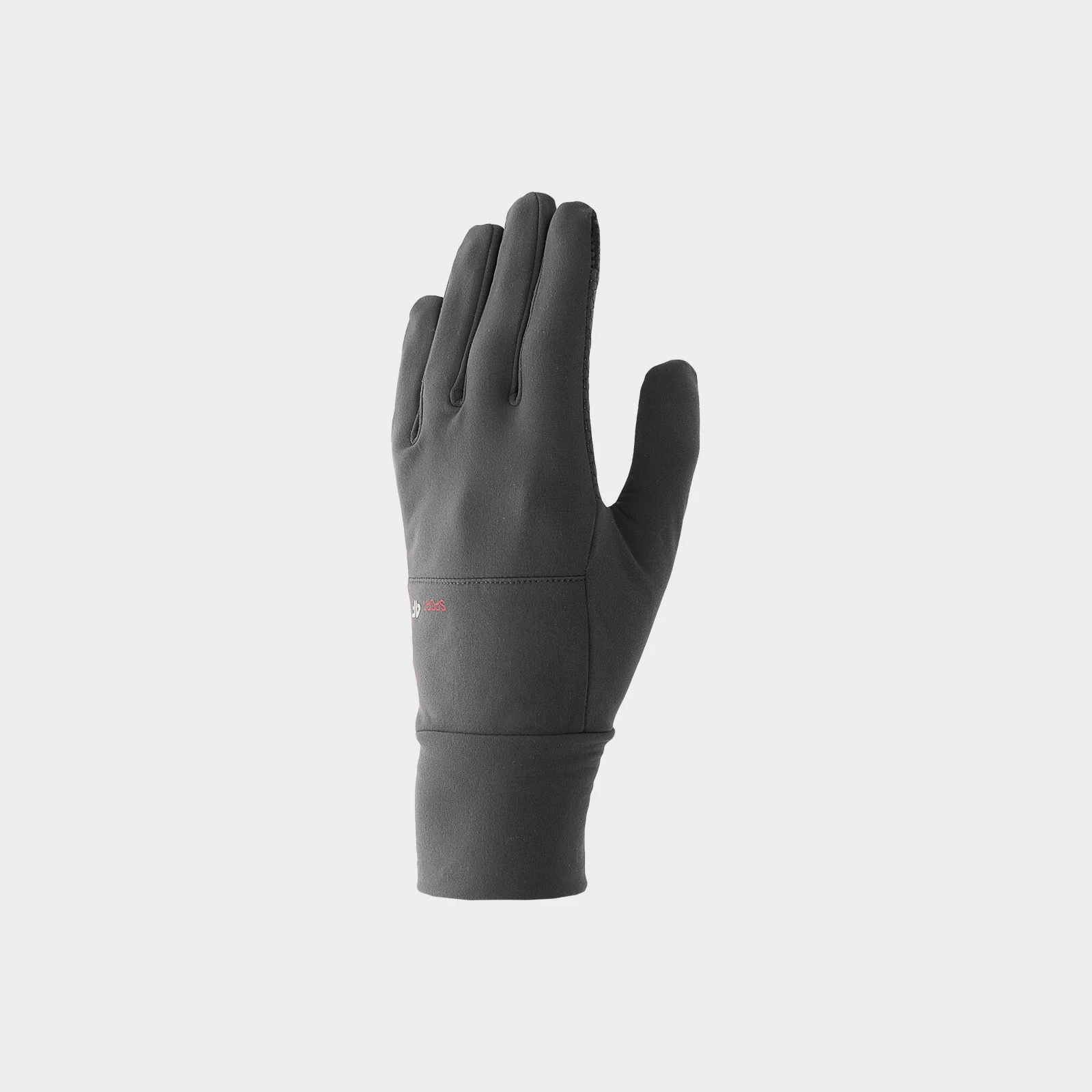 Pletené rukavičky Touch Screen unisex - šedé · záber 1