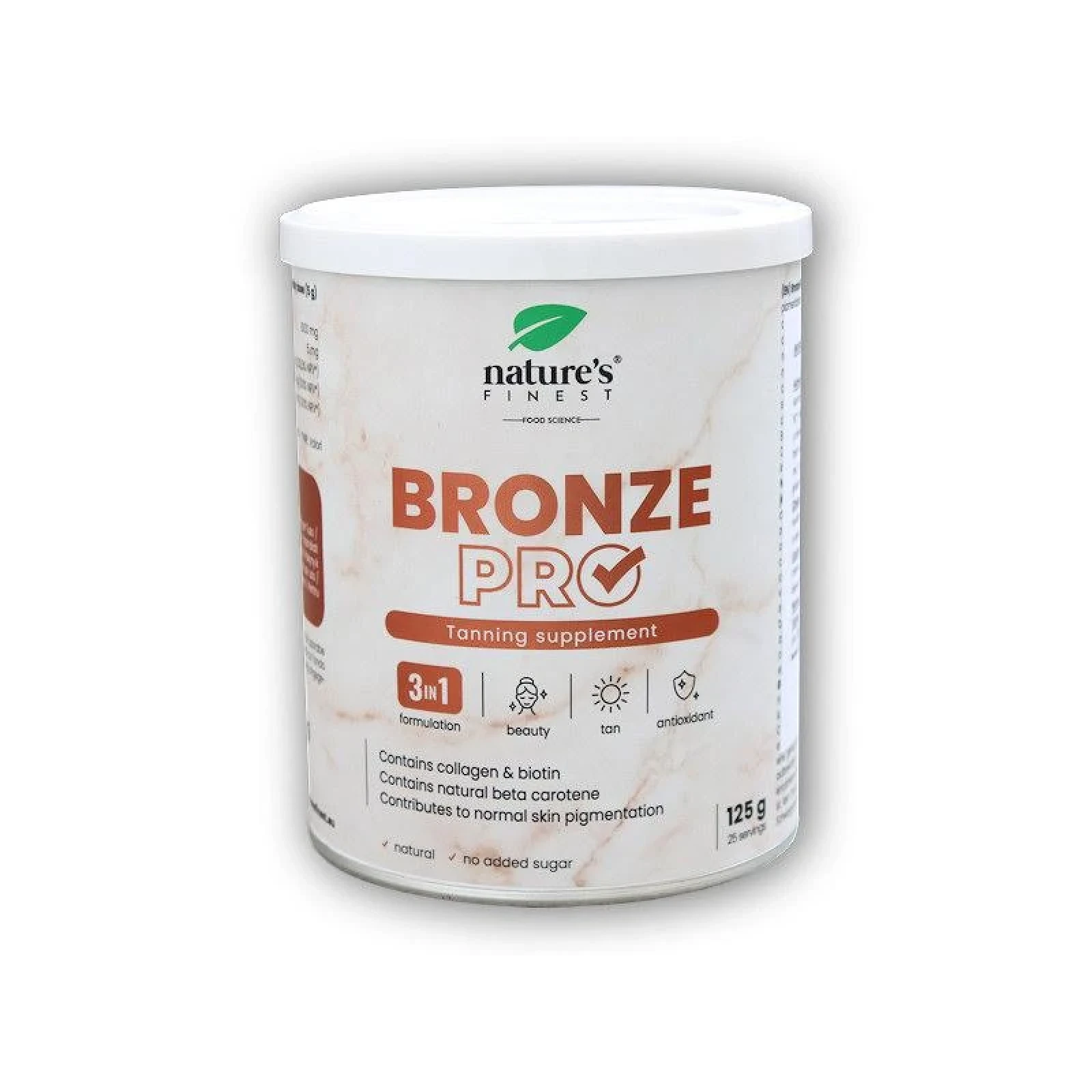 Natures Finest Bronze Pro 125g · záber 1