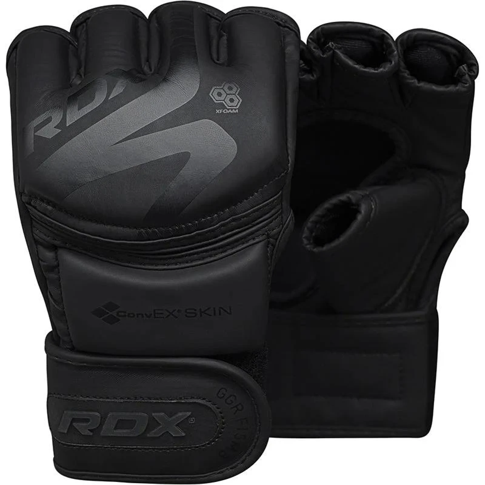 RDX Tréninkové rukavice F15 MMA černé M · záber 1