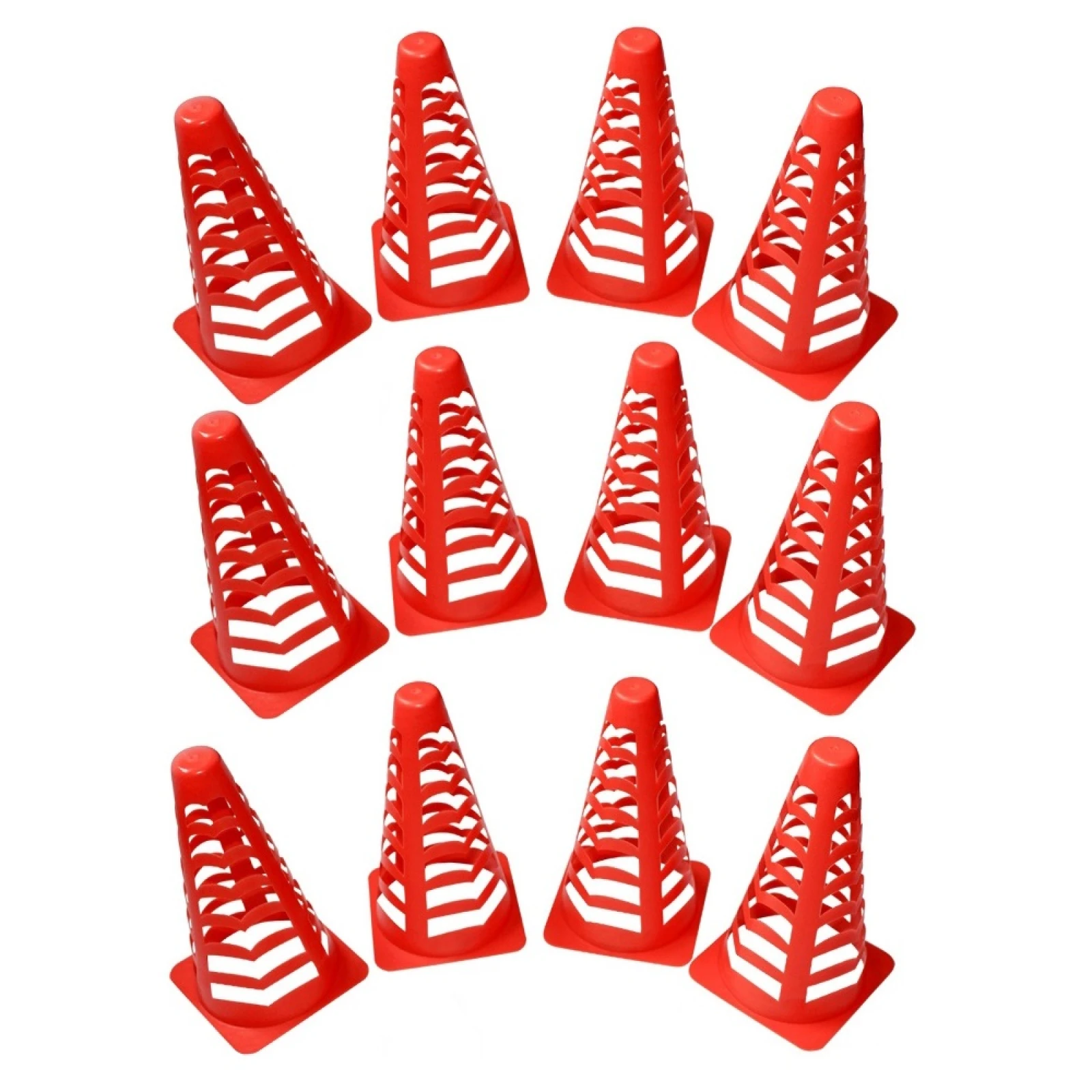 Futbalové prekážky MASTER sada 12 ks kužeľov - 22 cm · záber 5