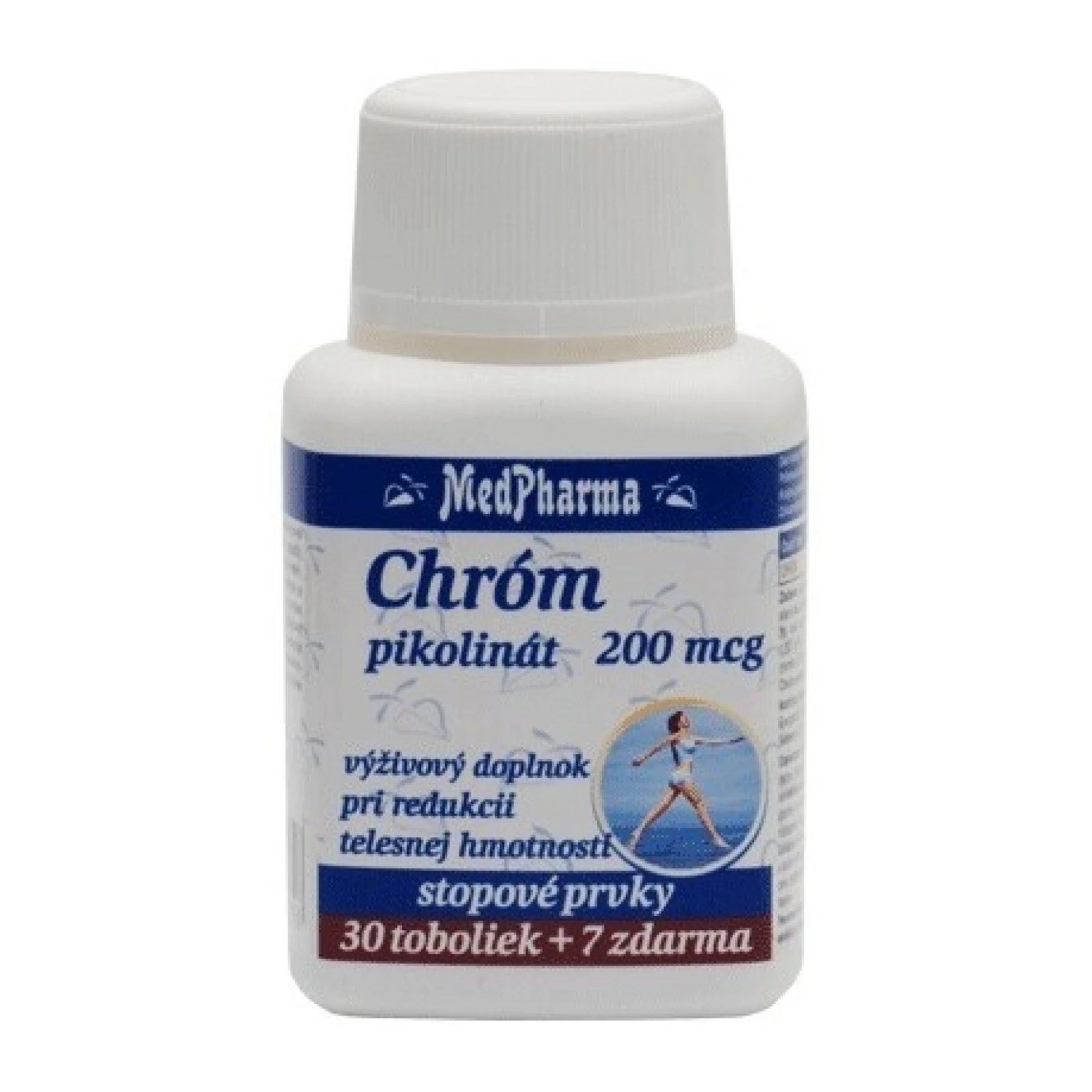 MEDPHARMA Chróm 200 µg 30 + 7 tabliet ZADARMO · záber 1