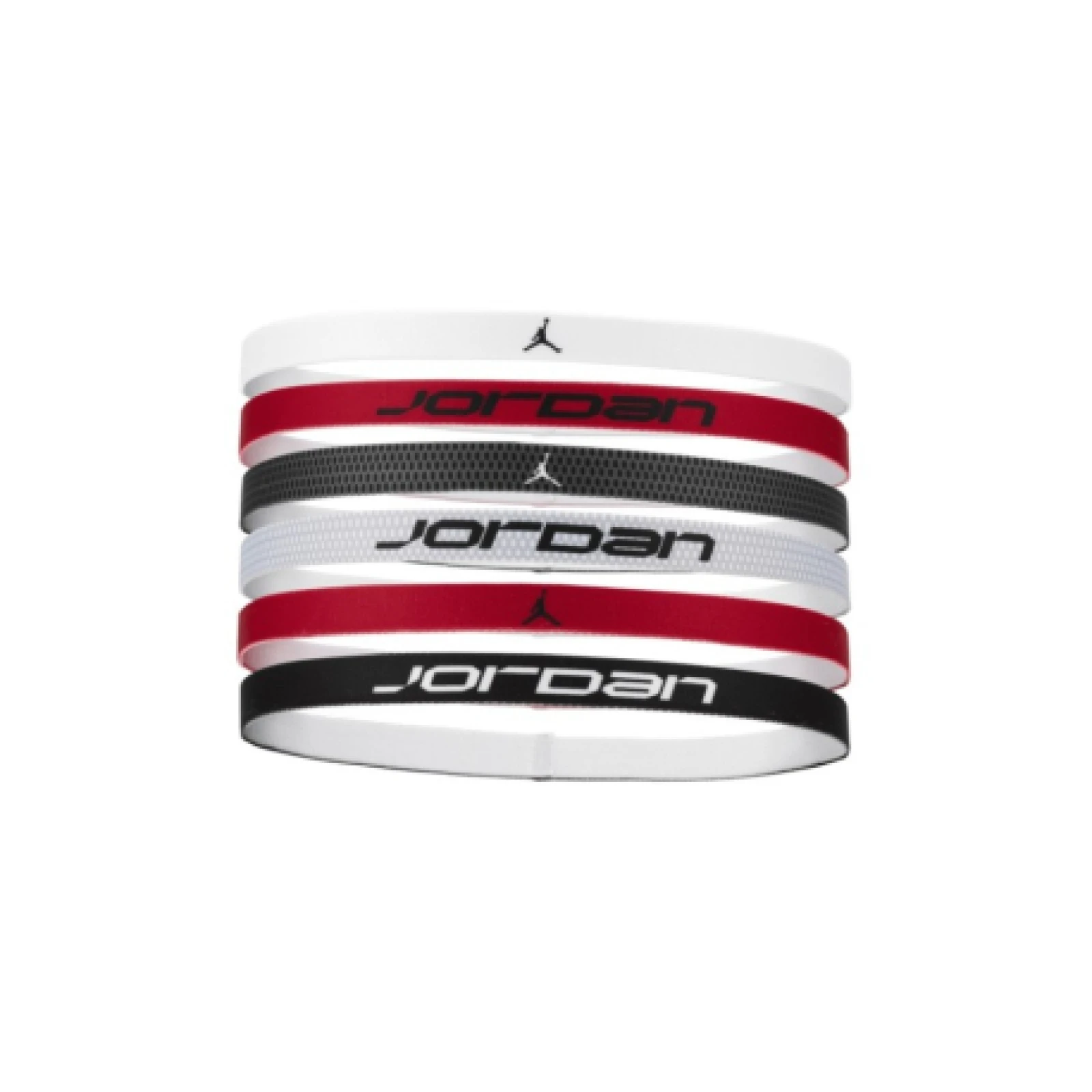 Čelenka NIKE JORDAN HEADBANDS 6PK WH GR BK · záber 1