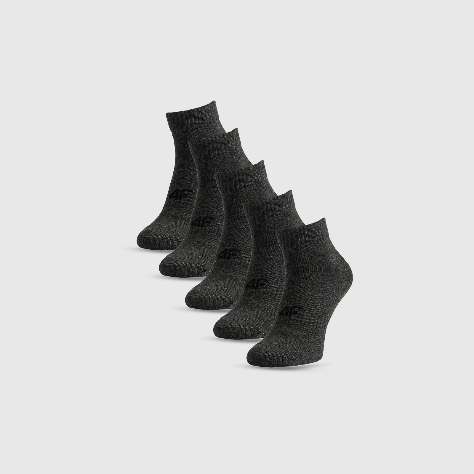 Ponožky krátké (5-pack) pánské - šedé · záber 1