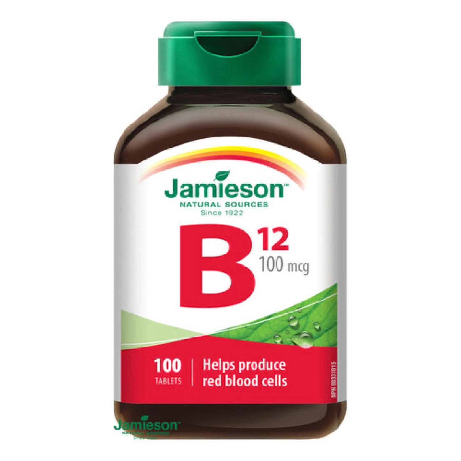 JAMIESON Vitamín B12 100 tabliet · záber 1