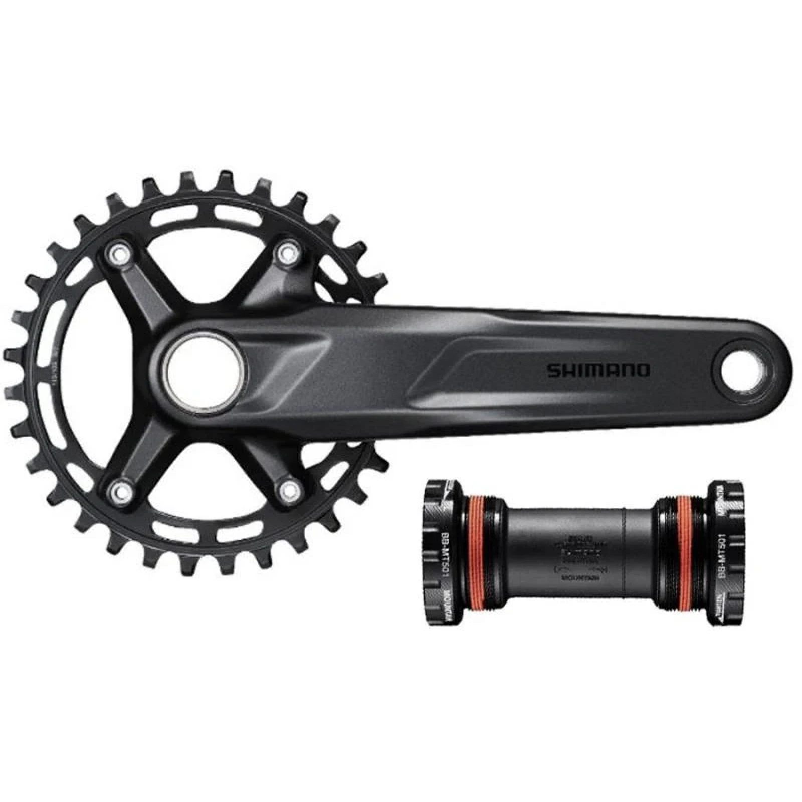 Shimano kliky Deore FC-MT511,175mm, 32 zubů,12 speed, Boost, pouzdro BB-MT501B · záber 1