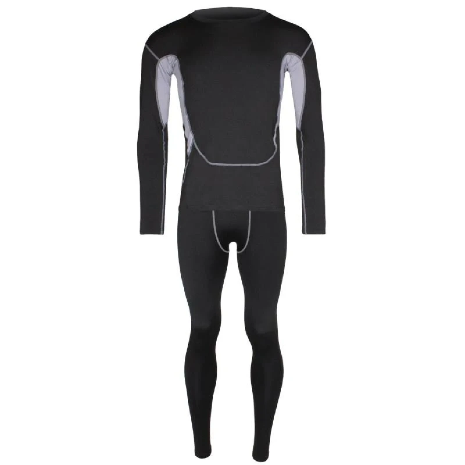 Merco Thick Warm fitness set šedá - Velikost: 3XL | Barva: Sivá · záber 1