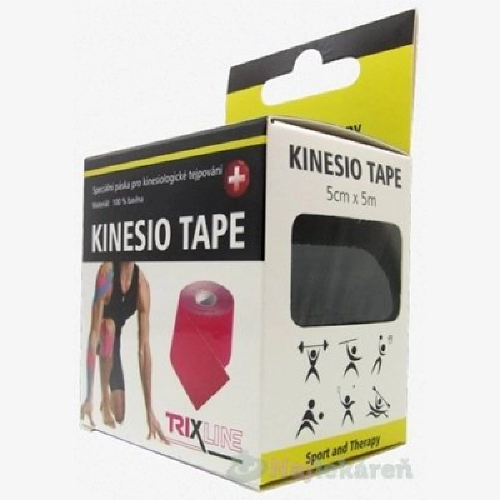 KINESIO TAPE TRIXLINE telová, 5cmx5m, 1ks · záber 3