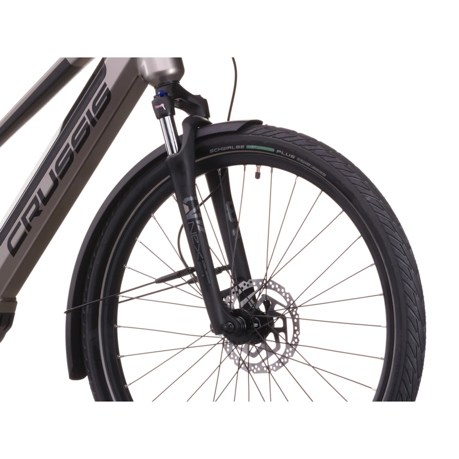 Crussis e-Savela 7.11 518Wh 28" - model 2026 18" (165-180 cm) · záber 5