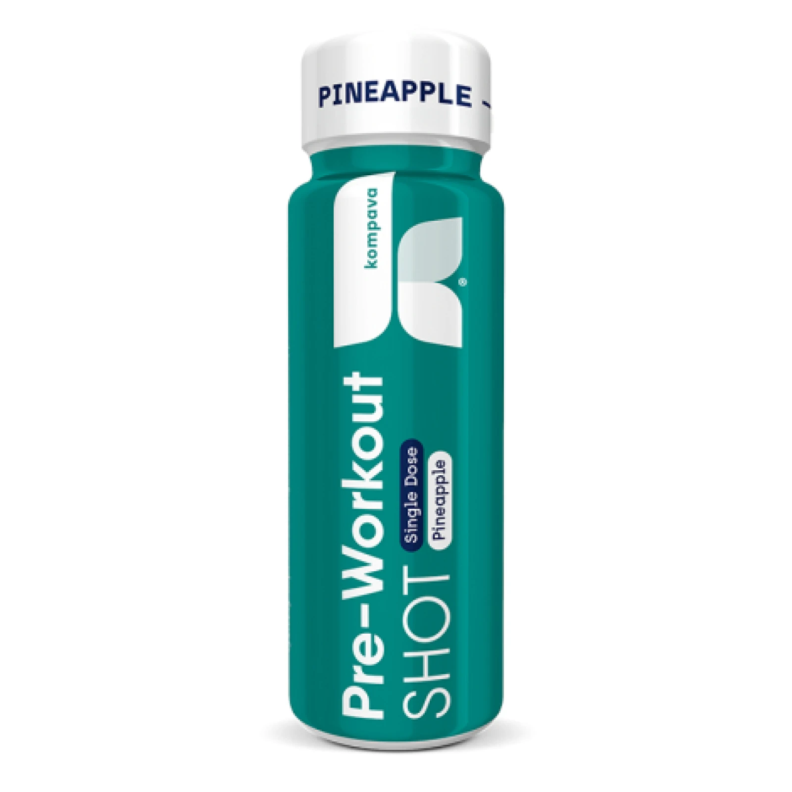 Kompava Pre-workout SHOT 60 ml, ananás · záber 1