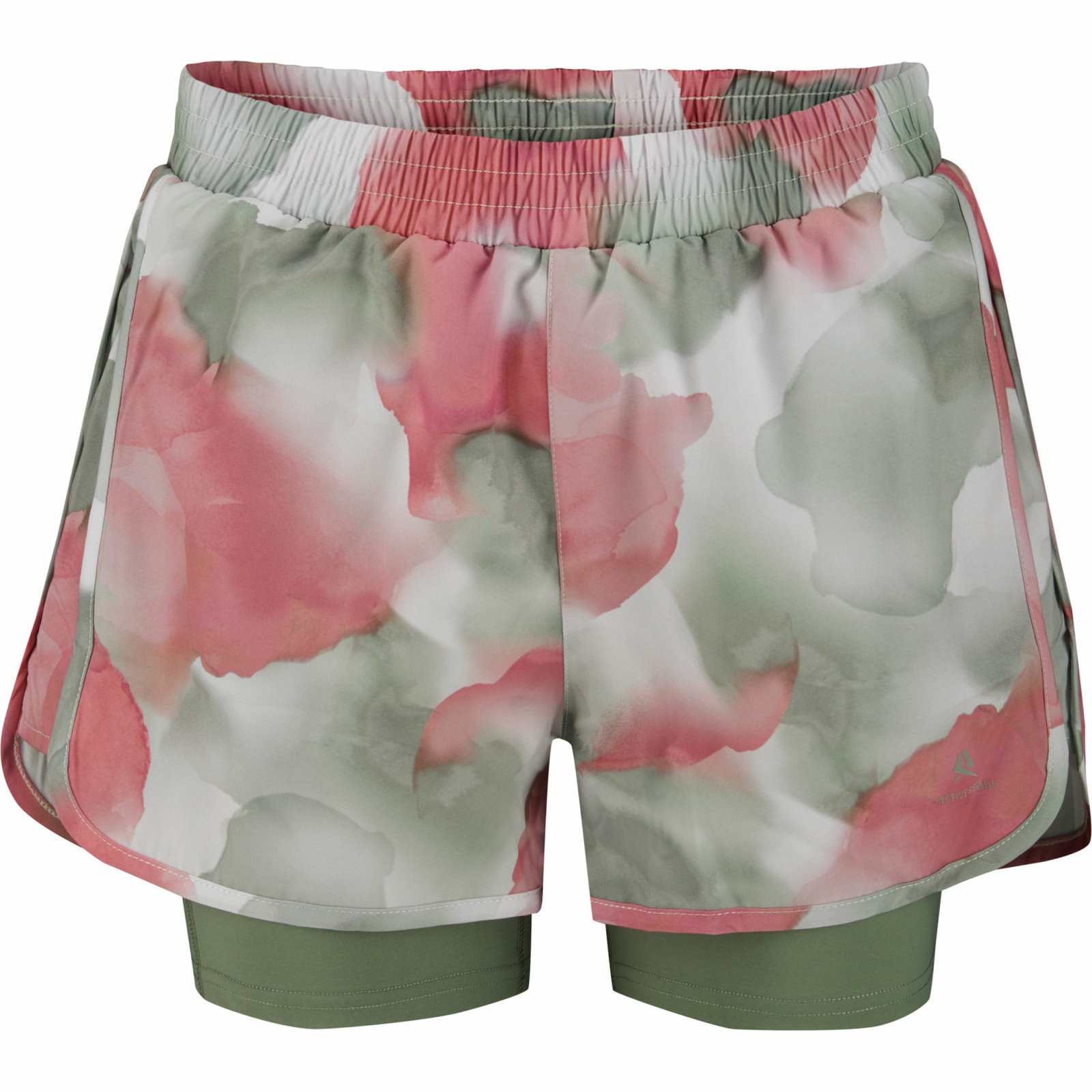 Active Rebel Sandy-C 2in1 Shorts W - Veľkosť: 42 | Farba: Farebná, Zelená · záber 1