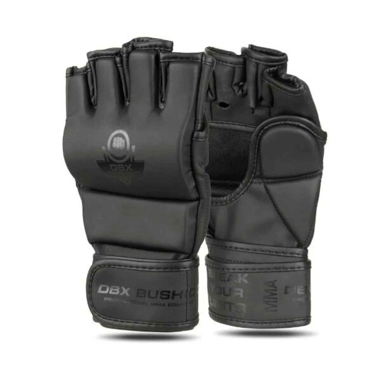 BUSHIDO MMA rukavice DBX E1v3 Black - Velikost: XL | Barva: čierna · záber 1