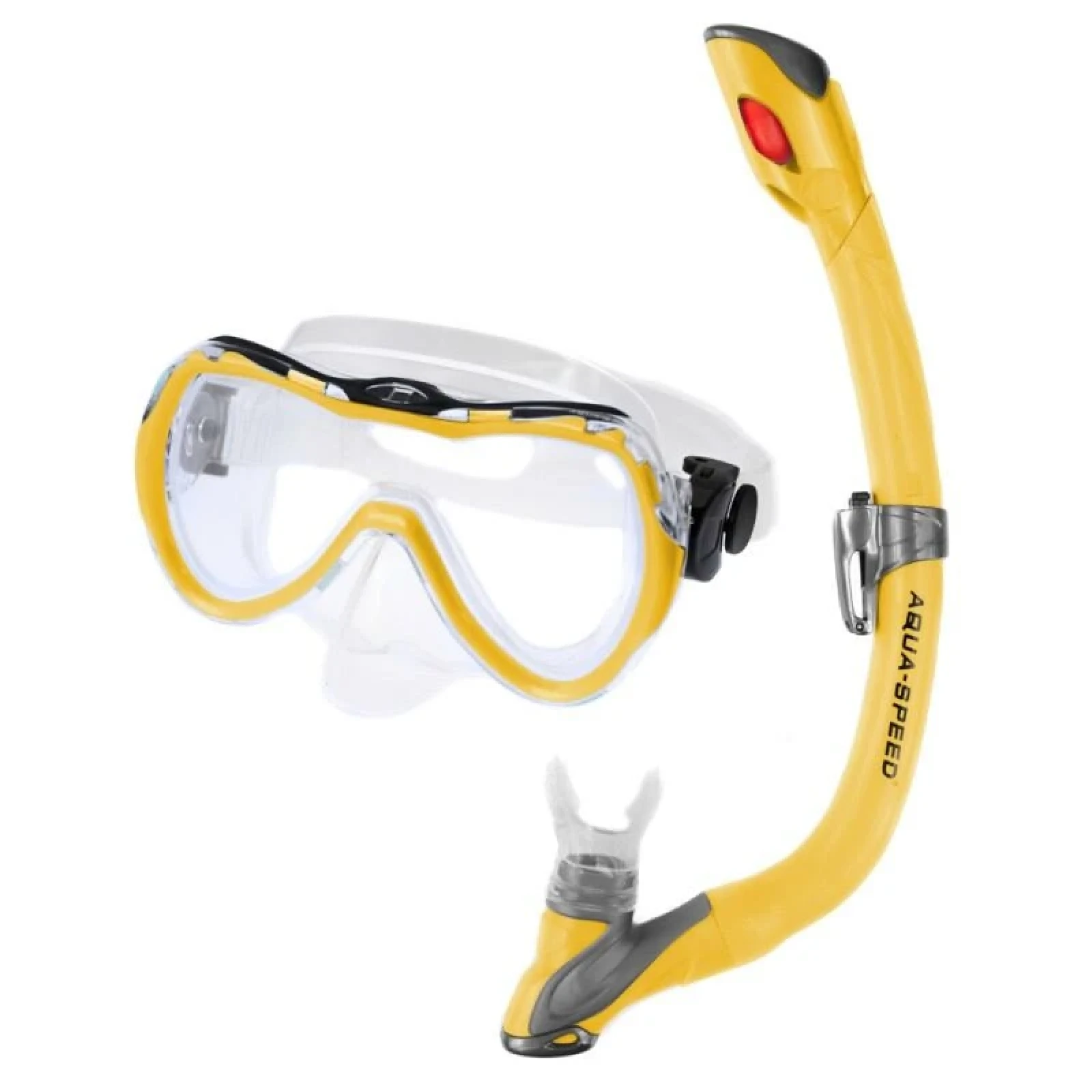 Aqua-Speed Enzo+Evo dětský potápěčský set žlutá · záber 1
