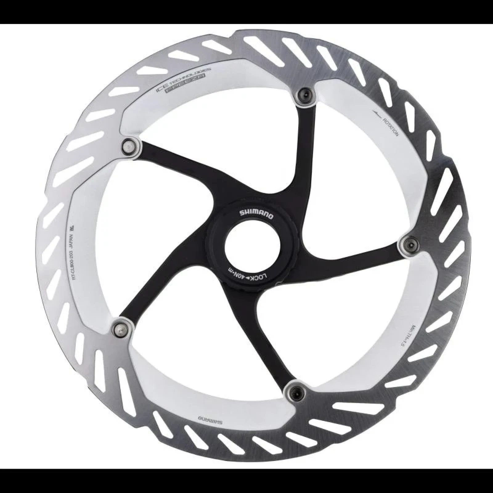 SHIMANO Kotouč brzdový SH RTCL800 CENTER LOCK 203 mm · záber 1
