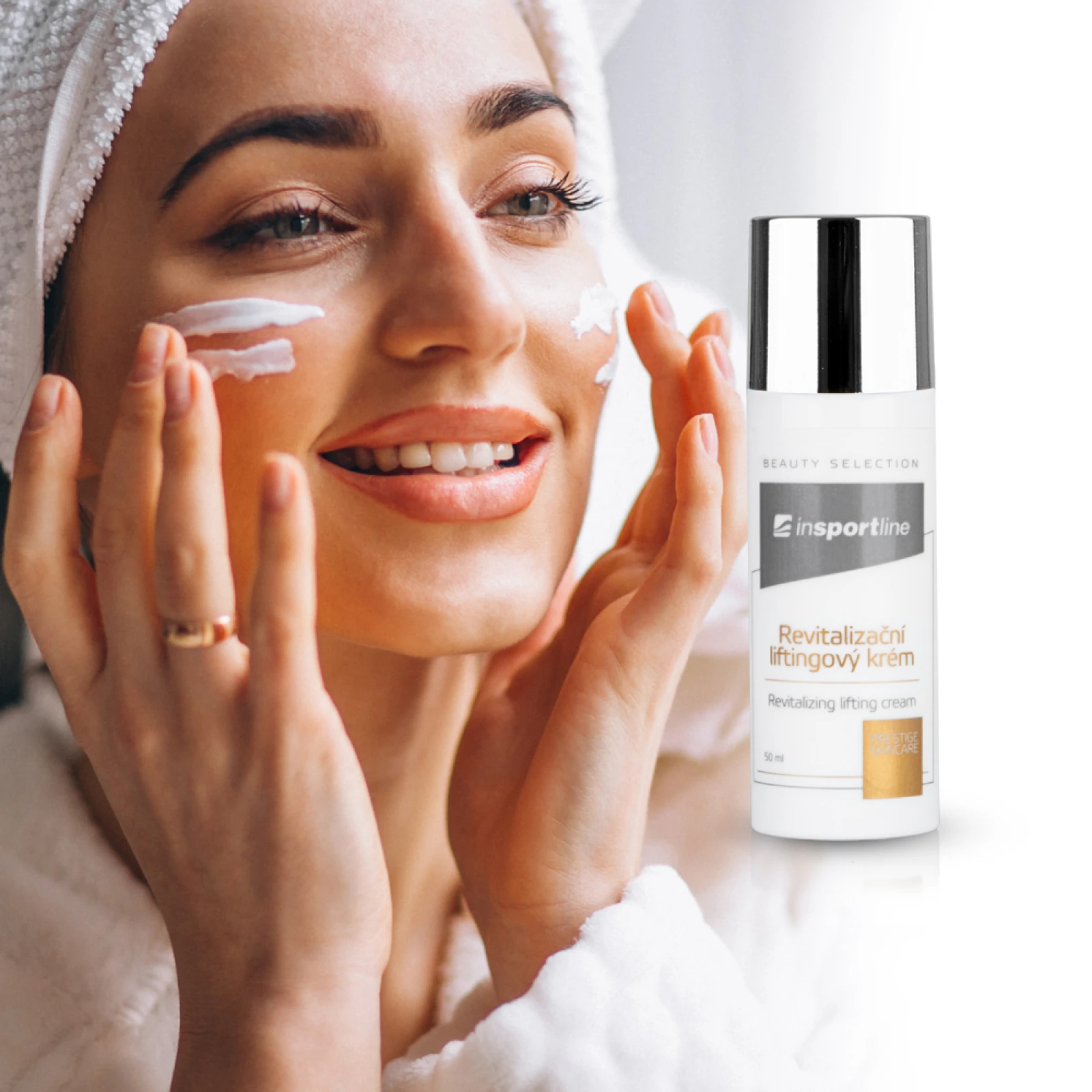 inSPORTline Revitalizačný liftingový krém 50 ml · záber 3