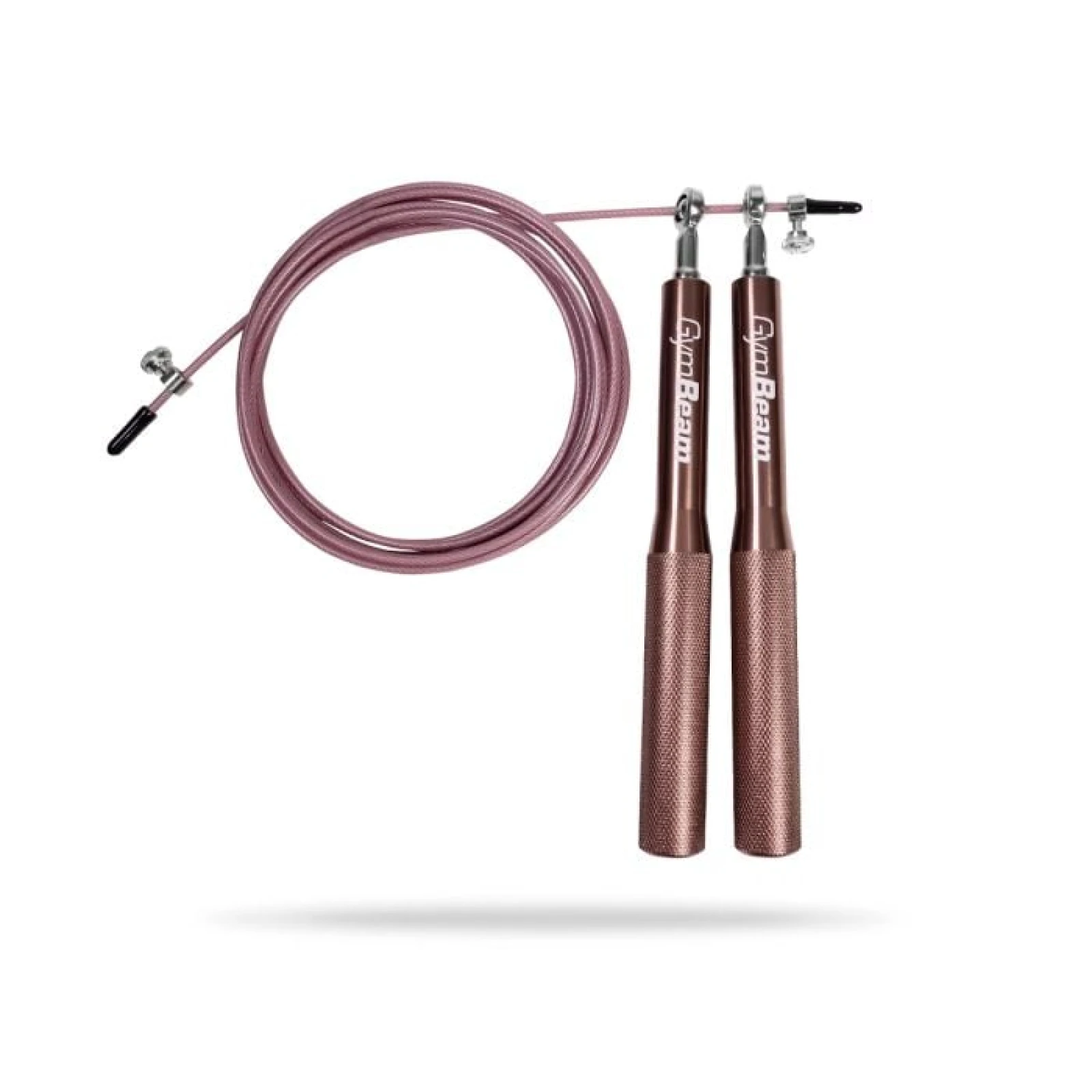 GymBeam Švihadlo Metal Jumping Rope Rose Gold · záber 1