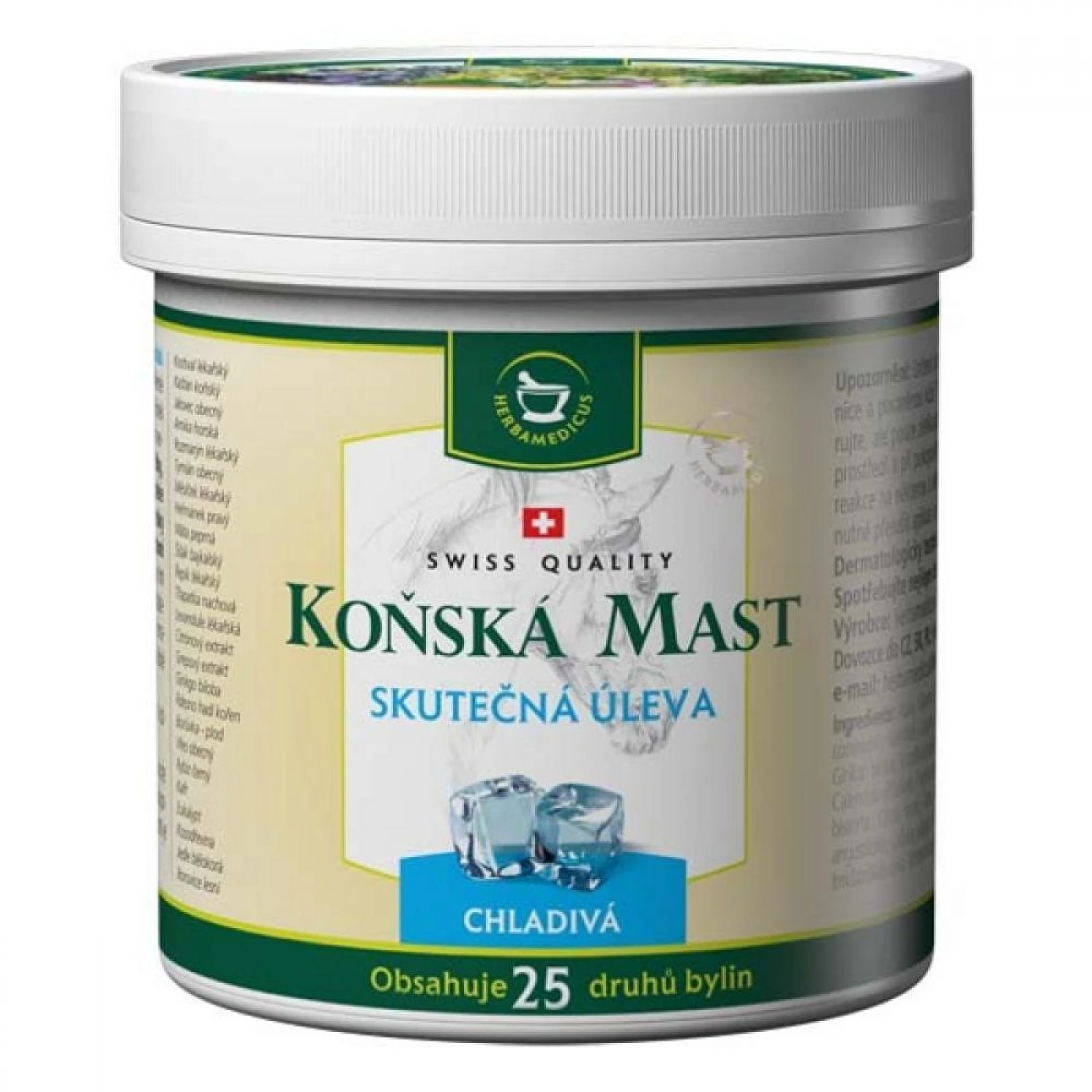 Herbamedicus konská masť chladivá 500 ml · záber 1