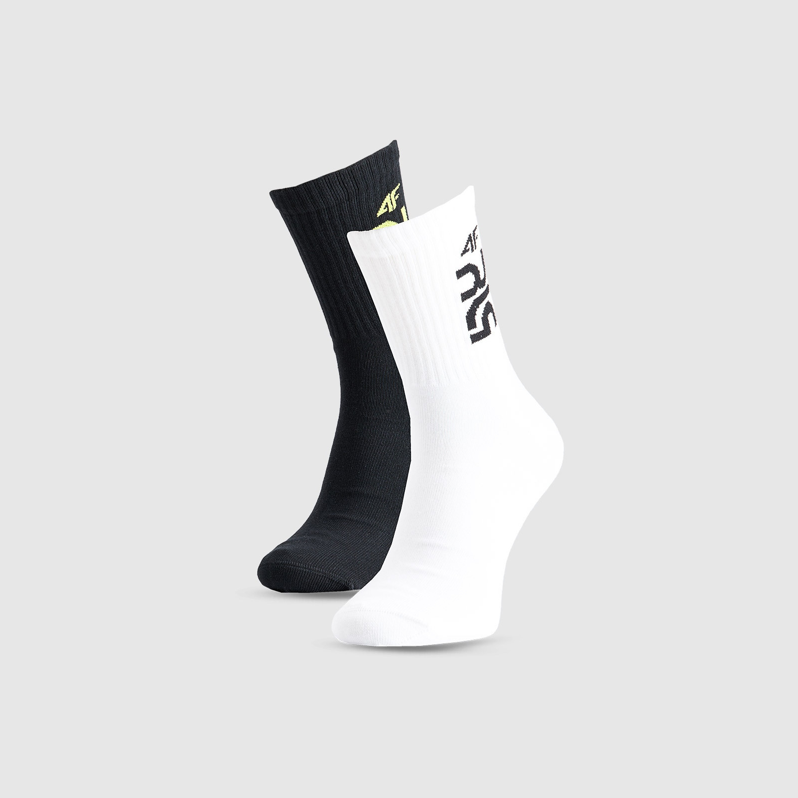 Pánske casual ponožky nad členok (2-pack) 4F x Robert Lewandowski - multicolor · záber 1