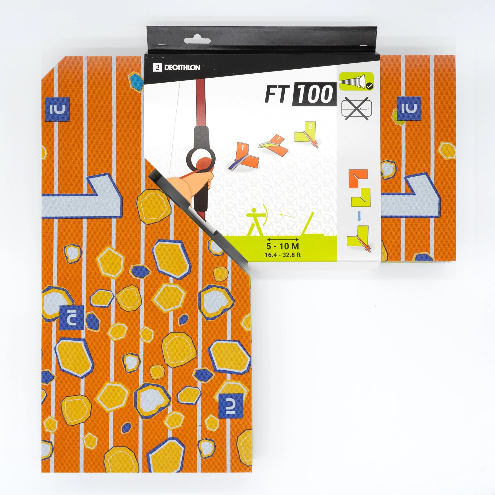 GEOLOGIC Terč na lukostreľbu Funny FT100 50 cm · záber 2
