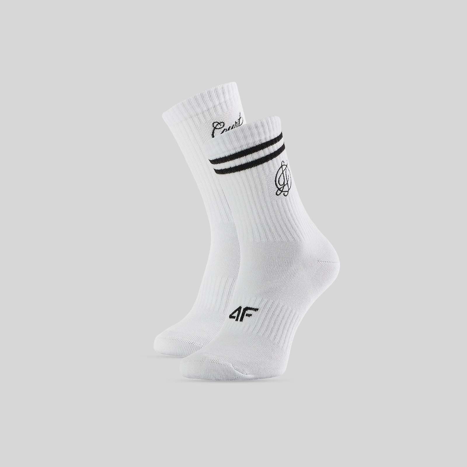 Pánske dlhé ponožky (2-pack) - biele · záber 4
