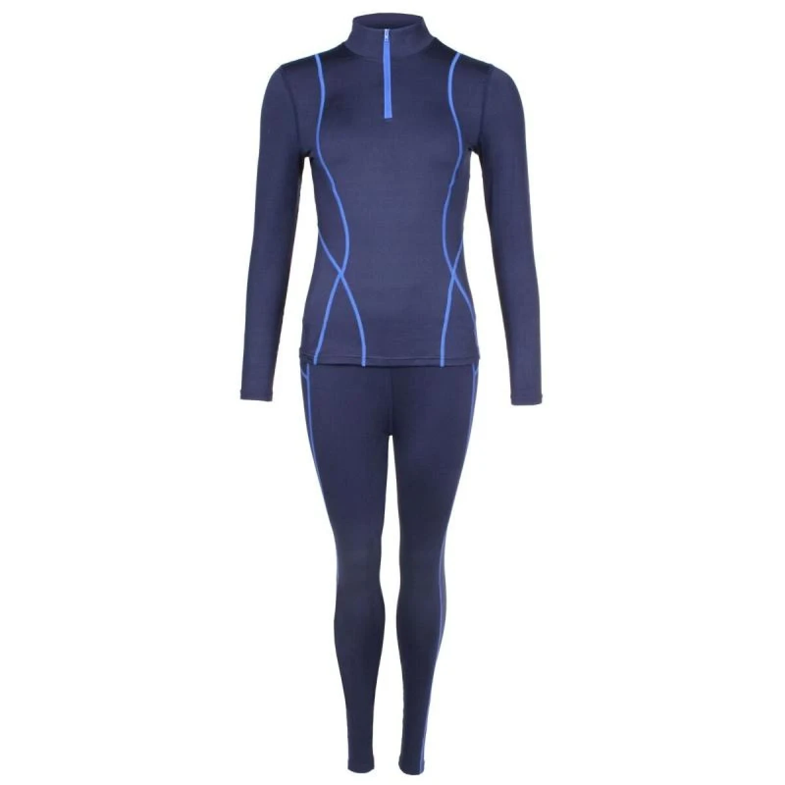 Merco Women Warm dámské termoprádlo navy - Velikost: S | Barva: Modrá · záber 1