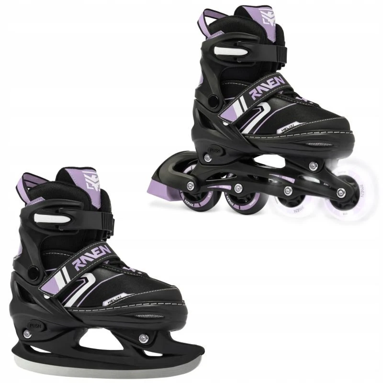 Raven Helixi Black/Violet - Velikost: 38-42 | Barva: Čierna · záber 5
