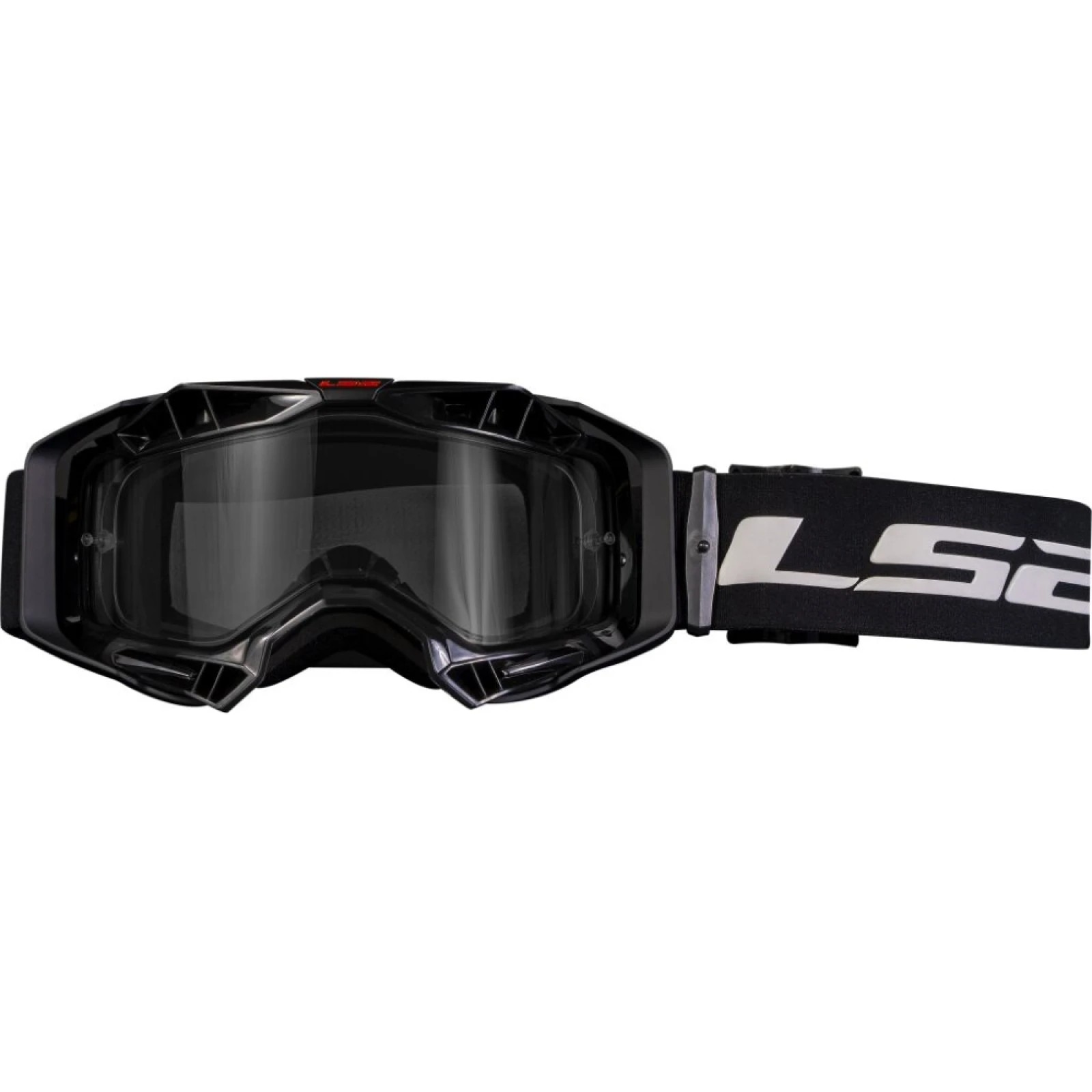 LS2 Aura Black číre sklo · záber 2