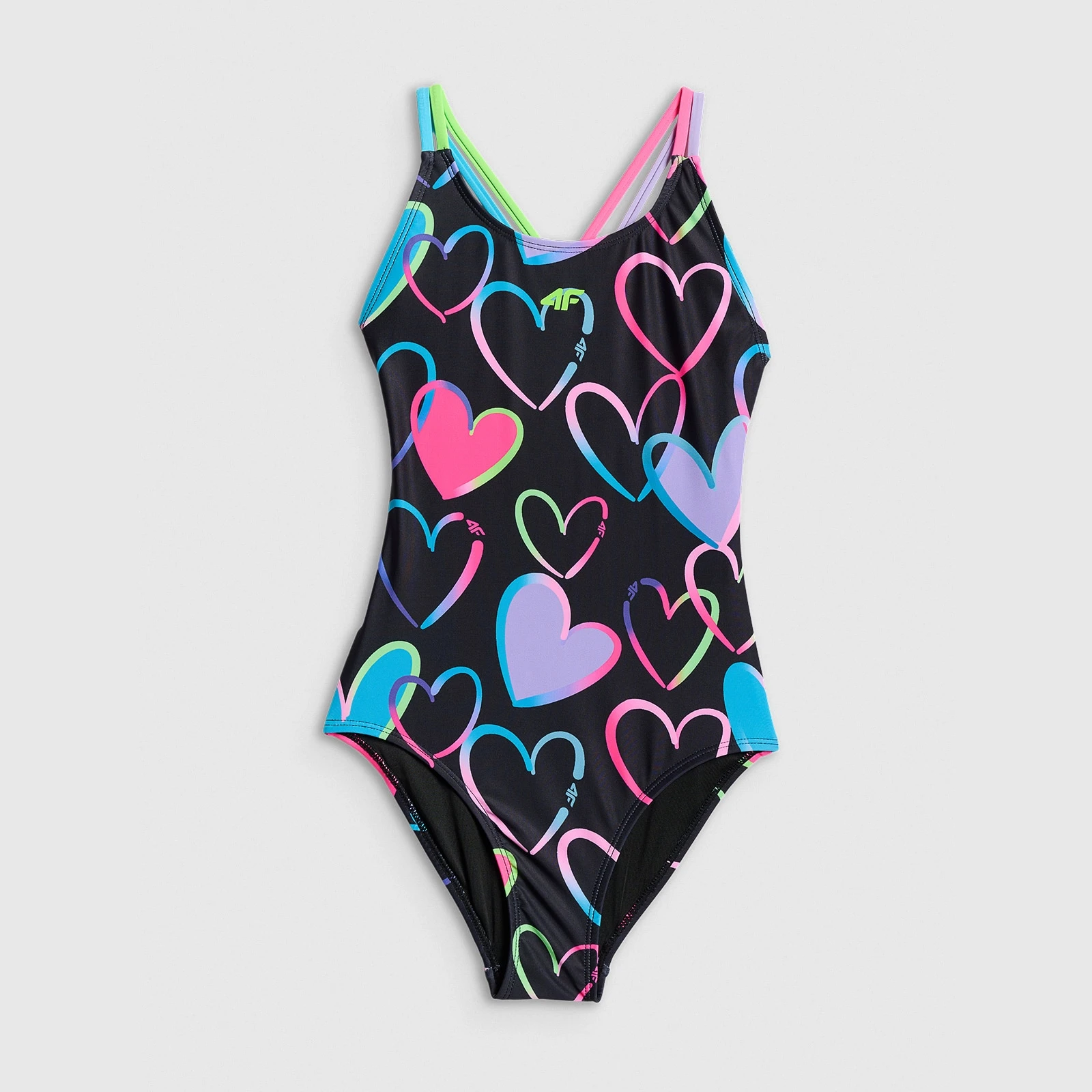 Jednodílné dívčí plavky - multicolor · záber 1