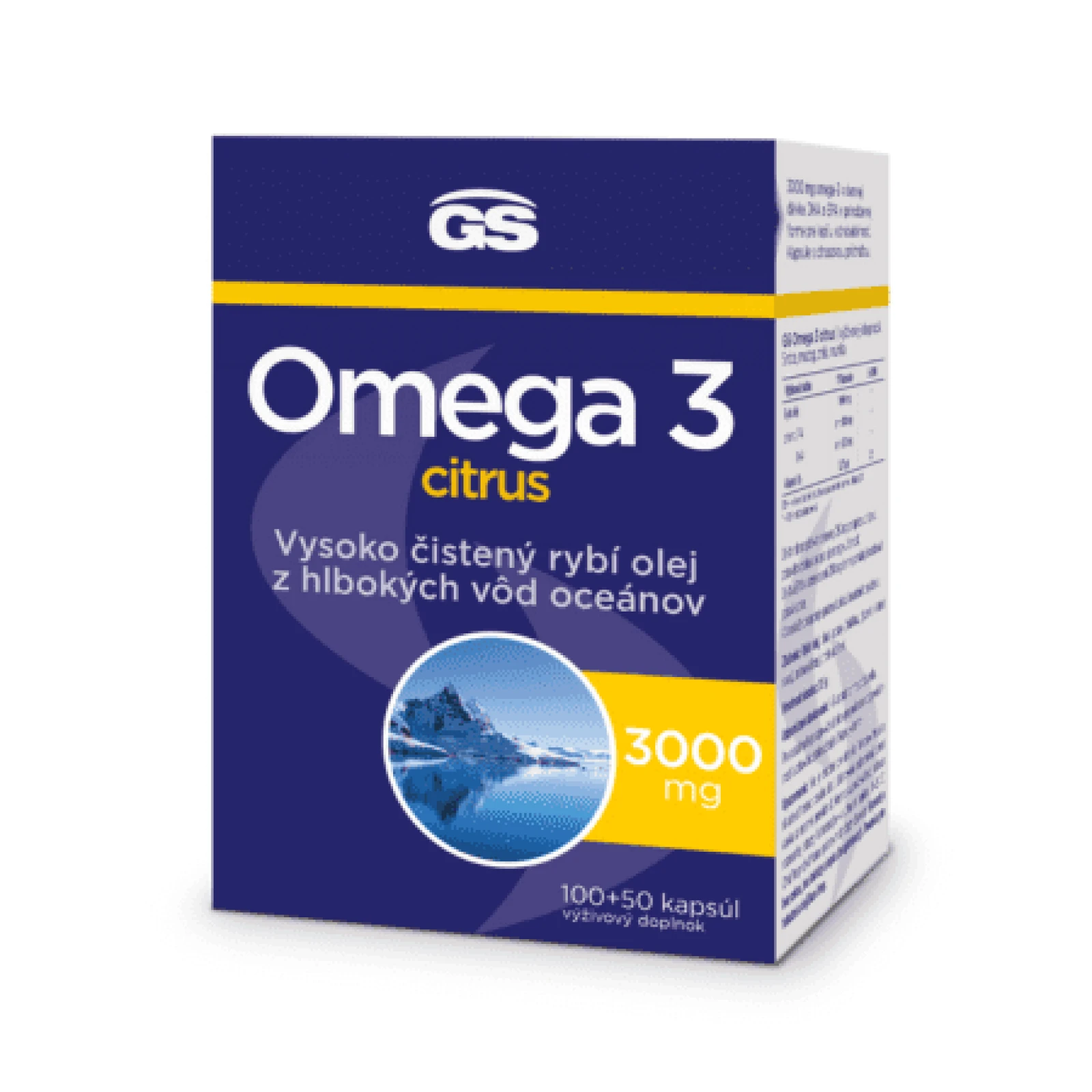 GS Omega 3 citrus 100 + 50 kapsúl · záber 1