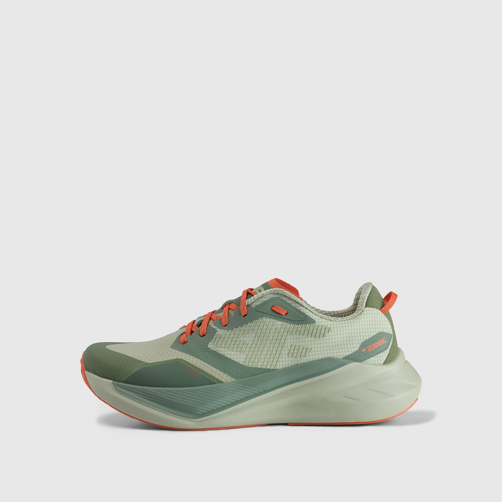 Pánské nízké běžecké boty Flow Run 1.0 - olivové/khaki · záber 1