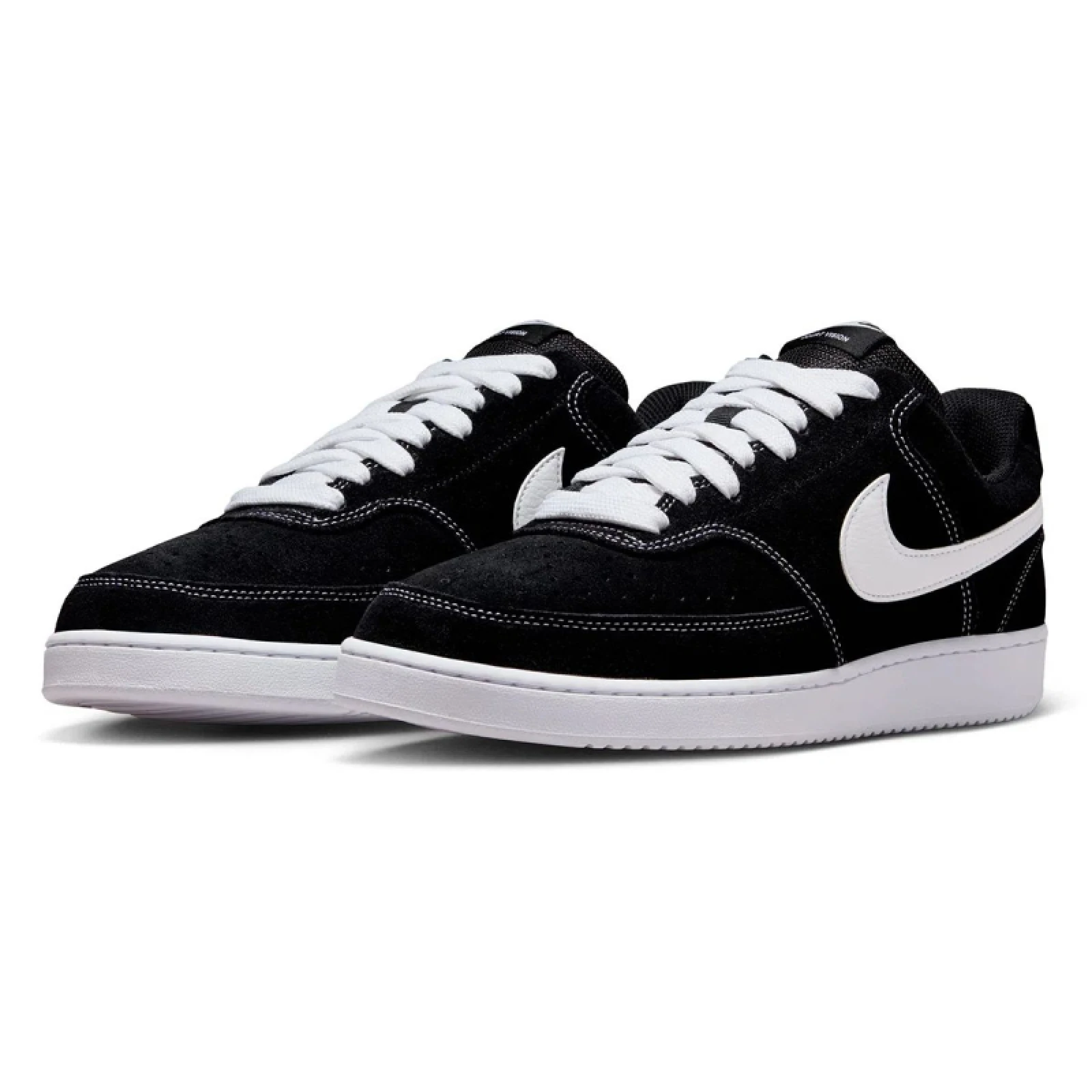 Pánska vychádzková obuv NIKE Court Vision Low FL M black white · záber 3