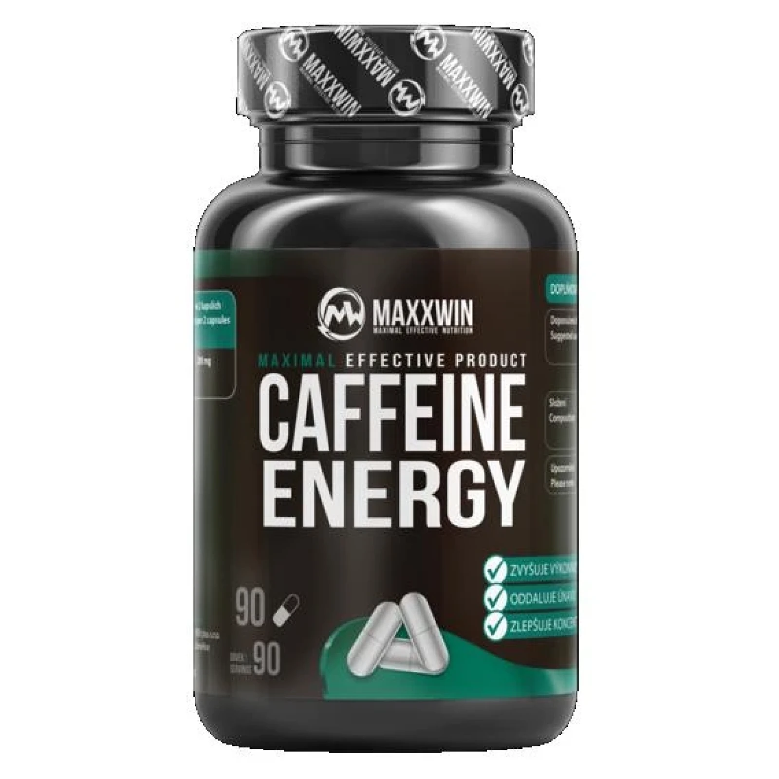 MaxxWin Caffeine Energy 90 kapslí · záber 1