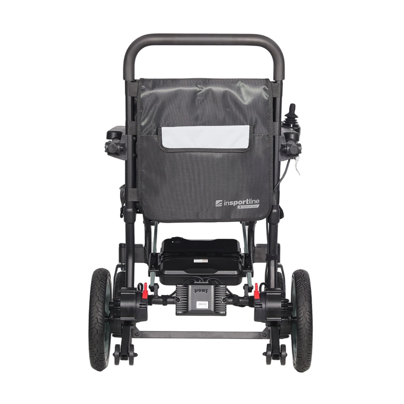 Elektrický odľahčený invalidný vozík inSPORTline Zauney • 16,6kg • do 100kg • až 20km dojazd · záber 5