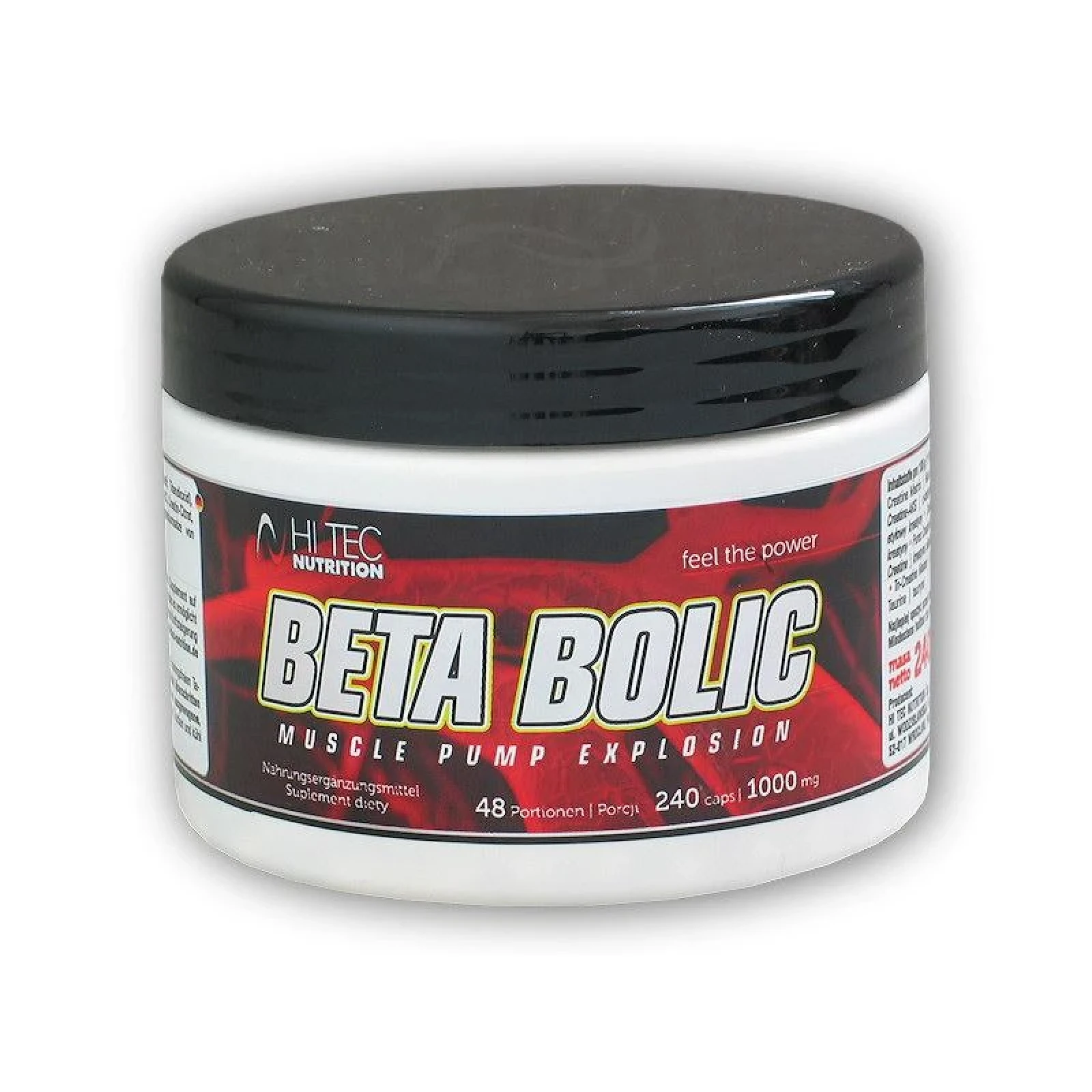 Hi Tec Nutrition Beta Bolic 240 kapslí · záber 1