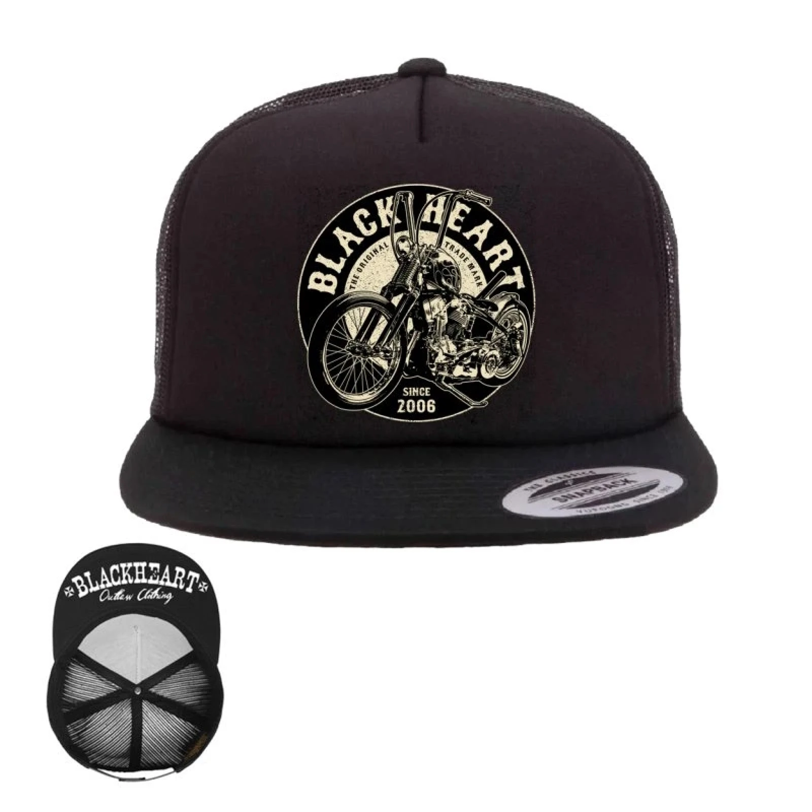 BLACK HEART Chopper King Trucker BLK čierna · záber 1