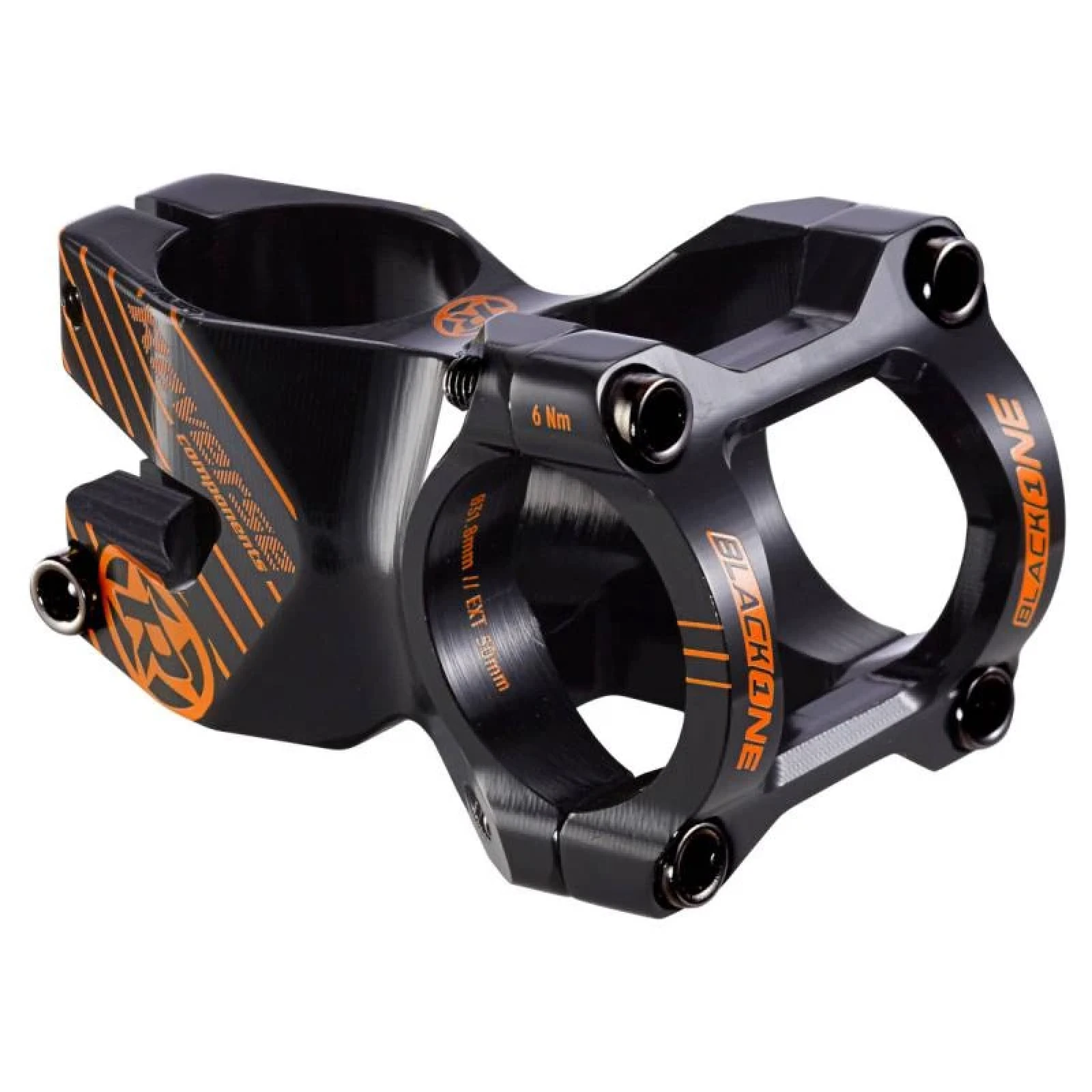 Reverse Představec Black One Enduro 50 mm / 31,8 mm Black / Fox Orange · záber 1