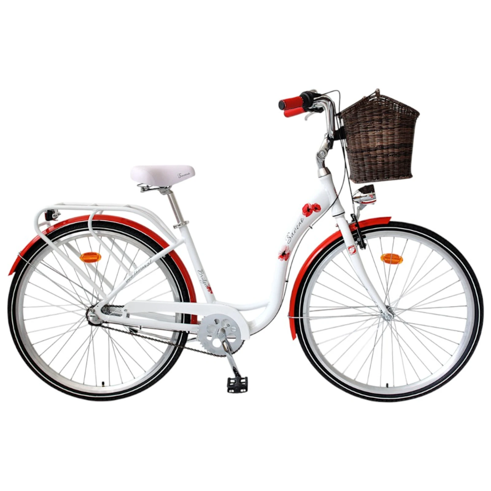 Saveno Bridget 28" - model 2025 biela - M (17", 160-180 cm) · záber 1