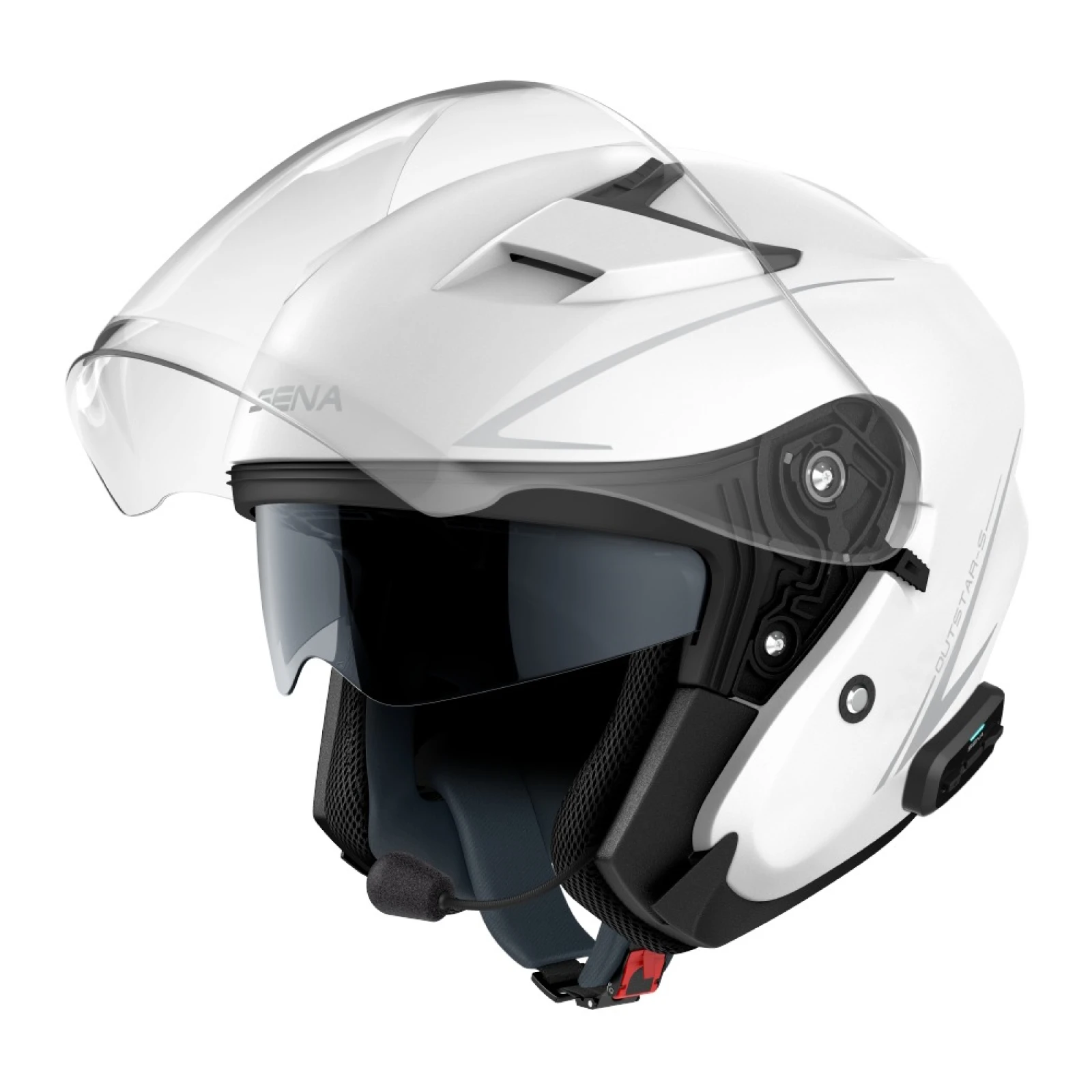 Sena Outstar S lesklá bílá XL (63-64) · záber 1