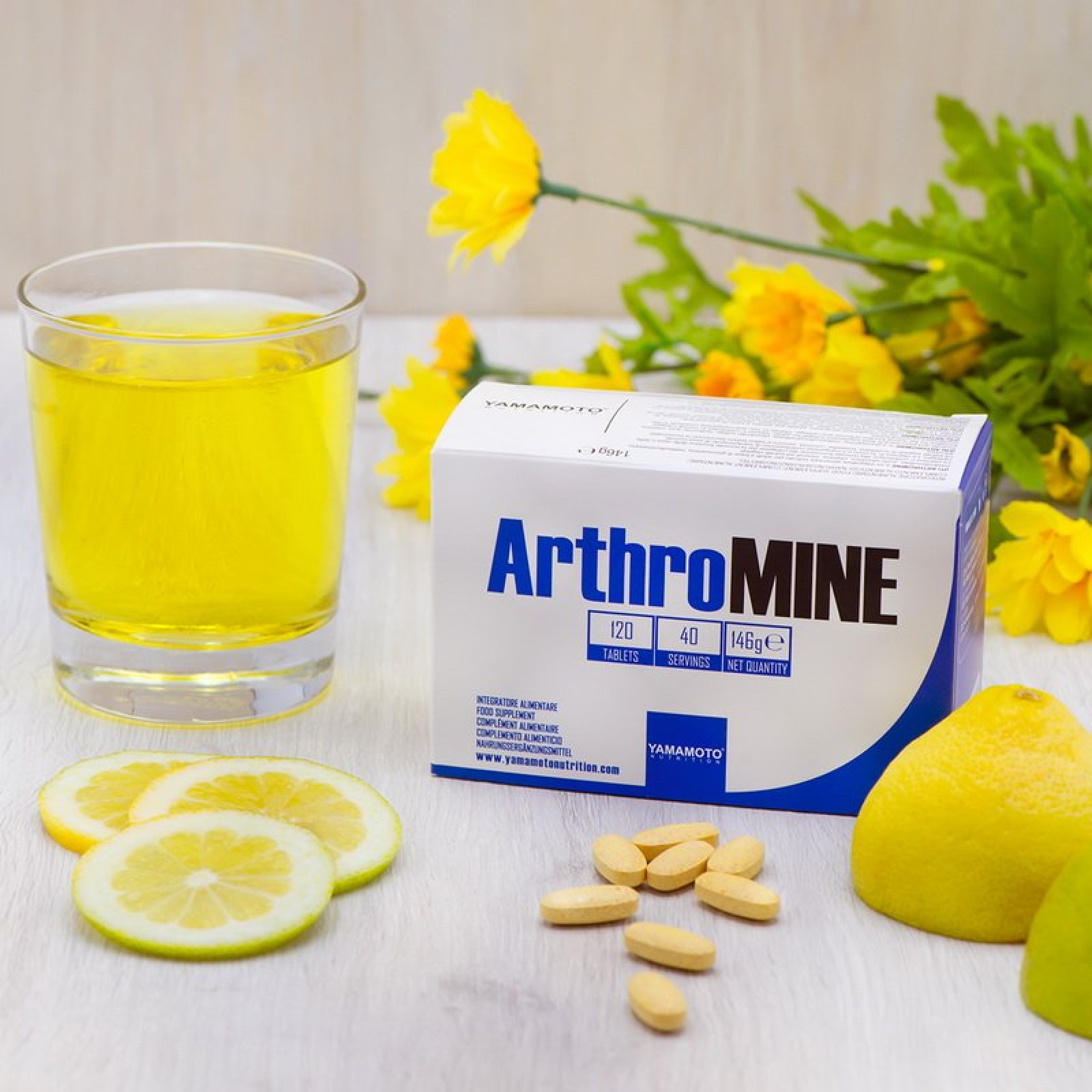 ArthroMINE (rastlinná kĺbová výživa) - Yamamoto 120 tbl. · záber 1