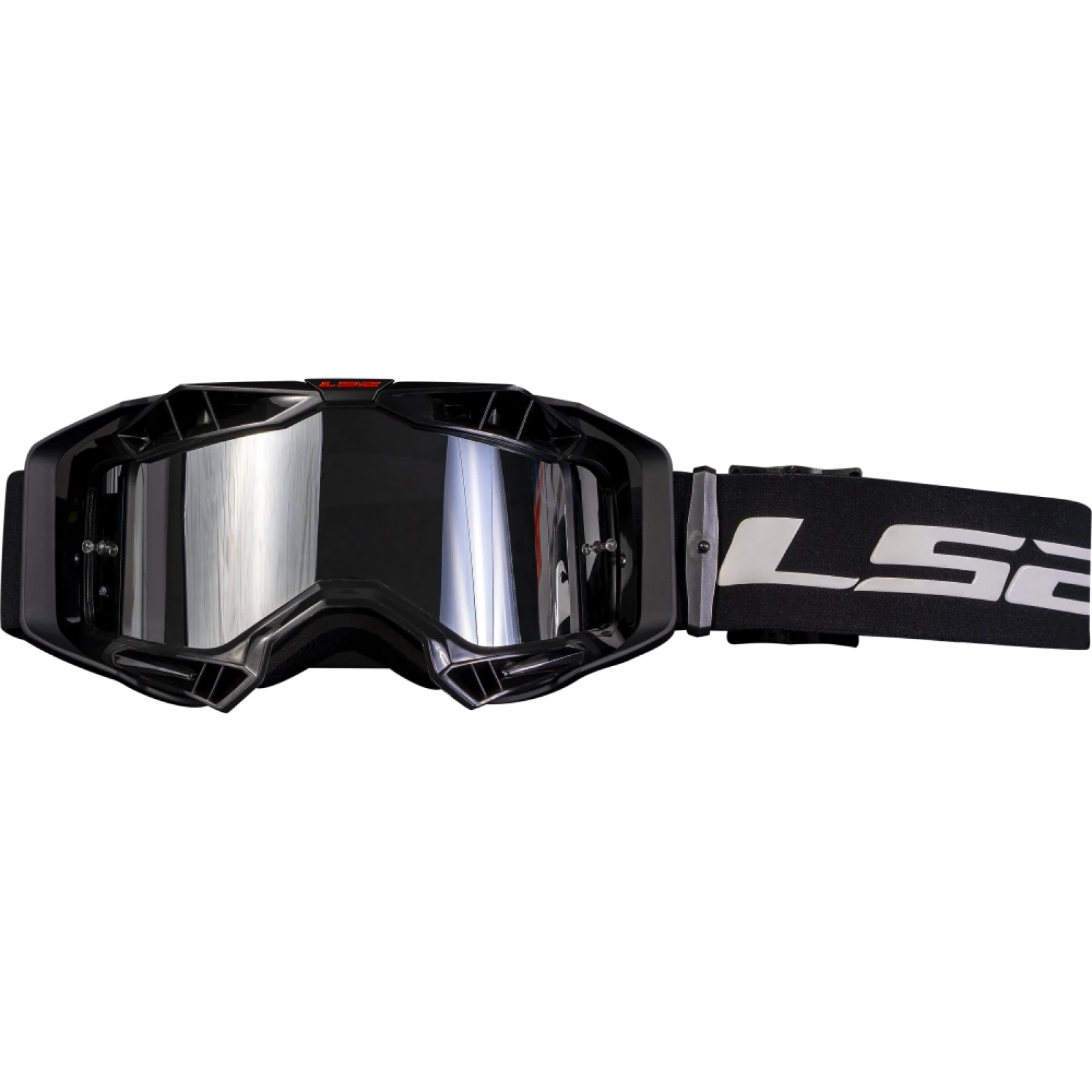 LS2 Aura Pro Black irídiové sklo · záber 2