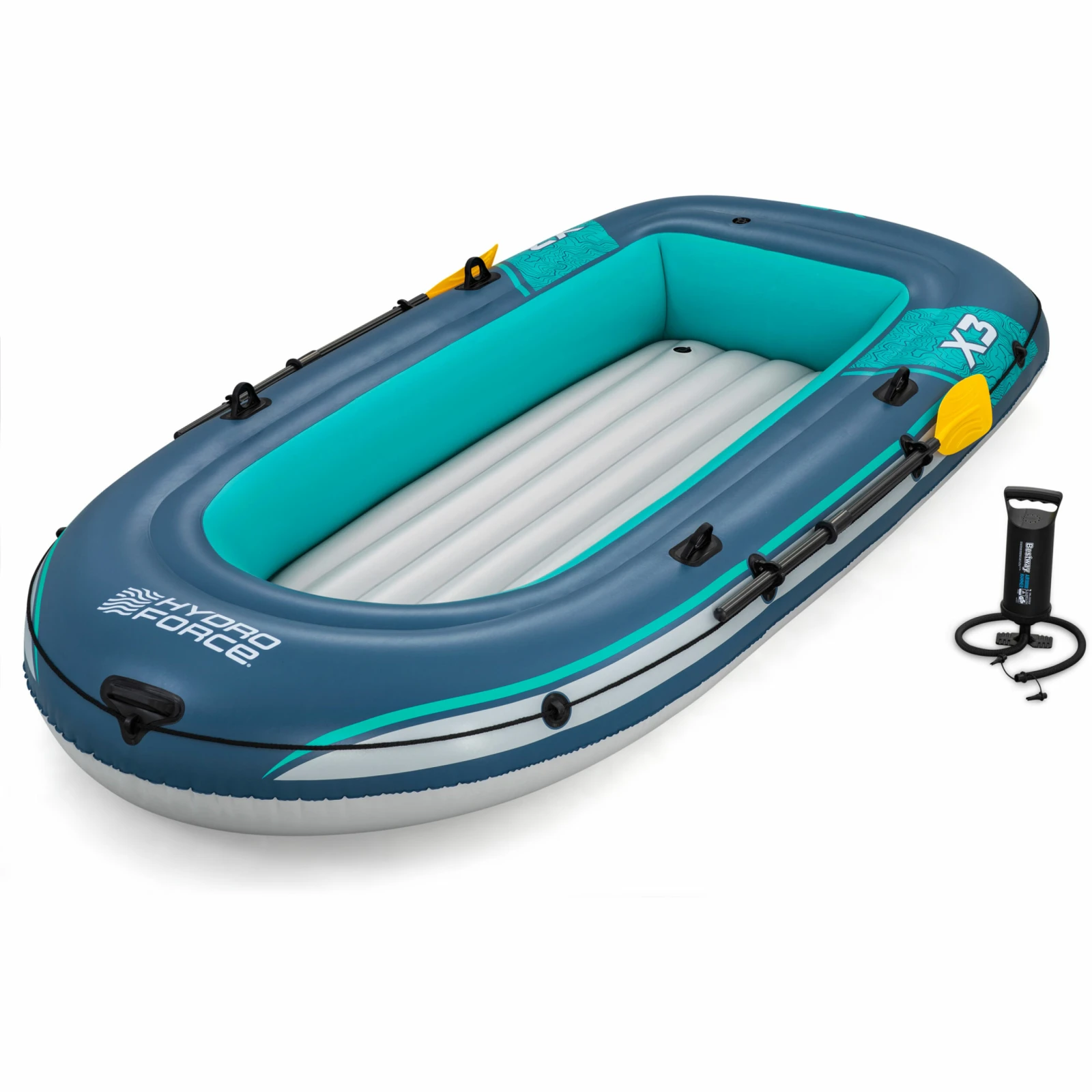 Bestway Hydro Force Trek X3 Inflatable Raft Set · záber 1