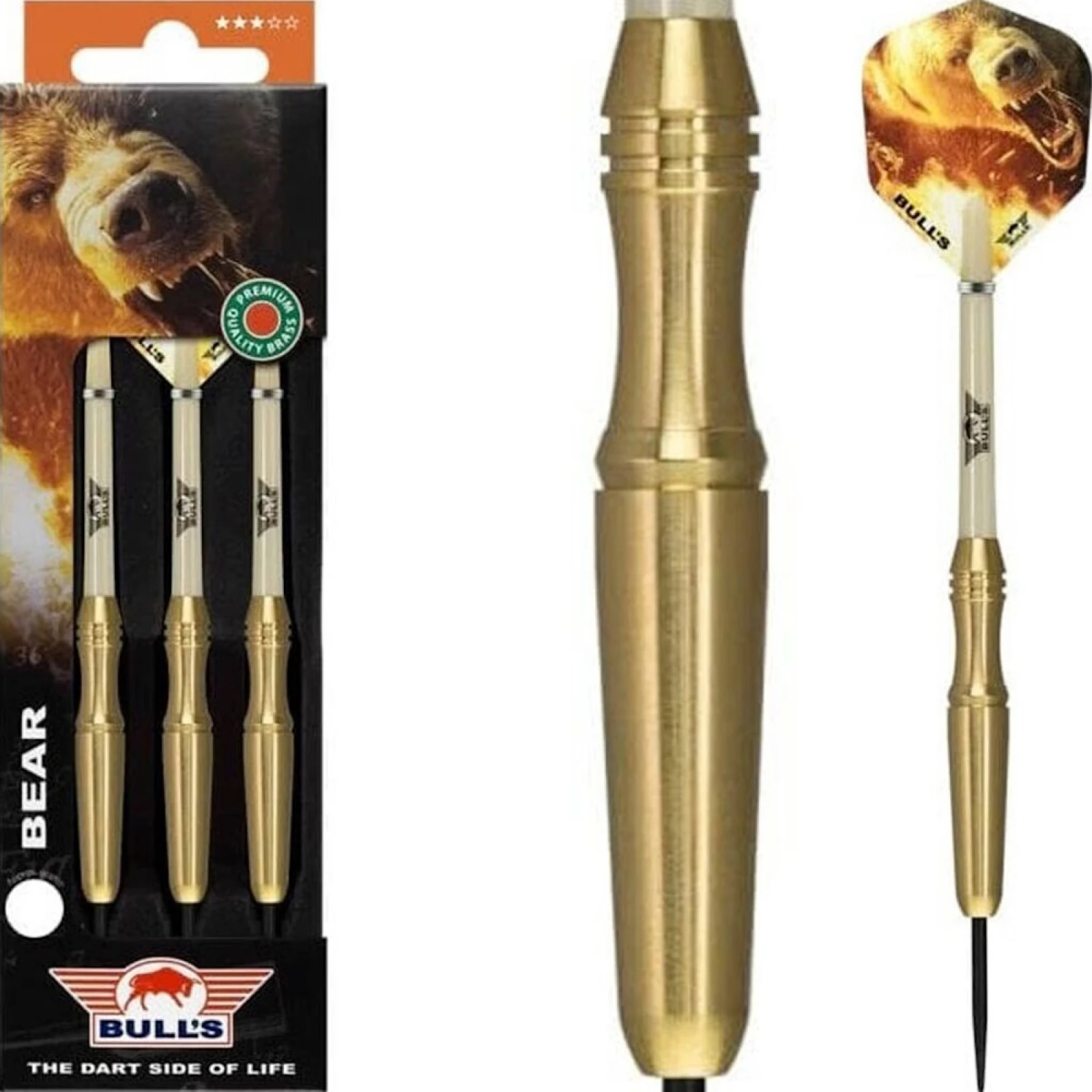 Bull's Bear Brass Steel hladká mosadz - 20 g · záber 5