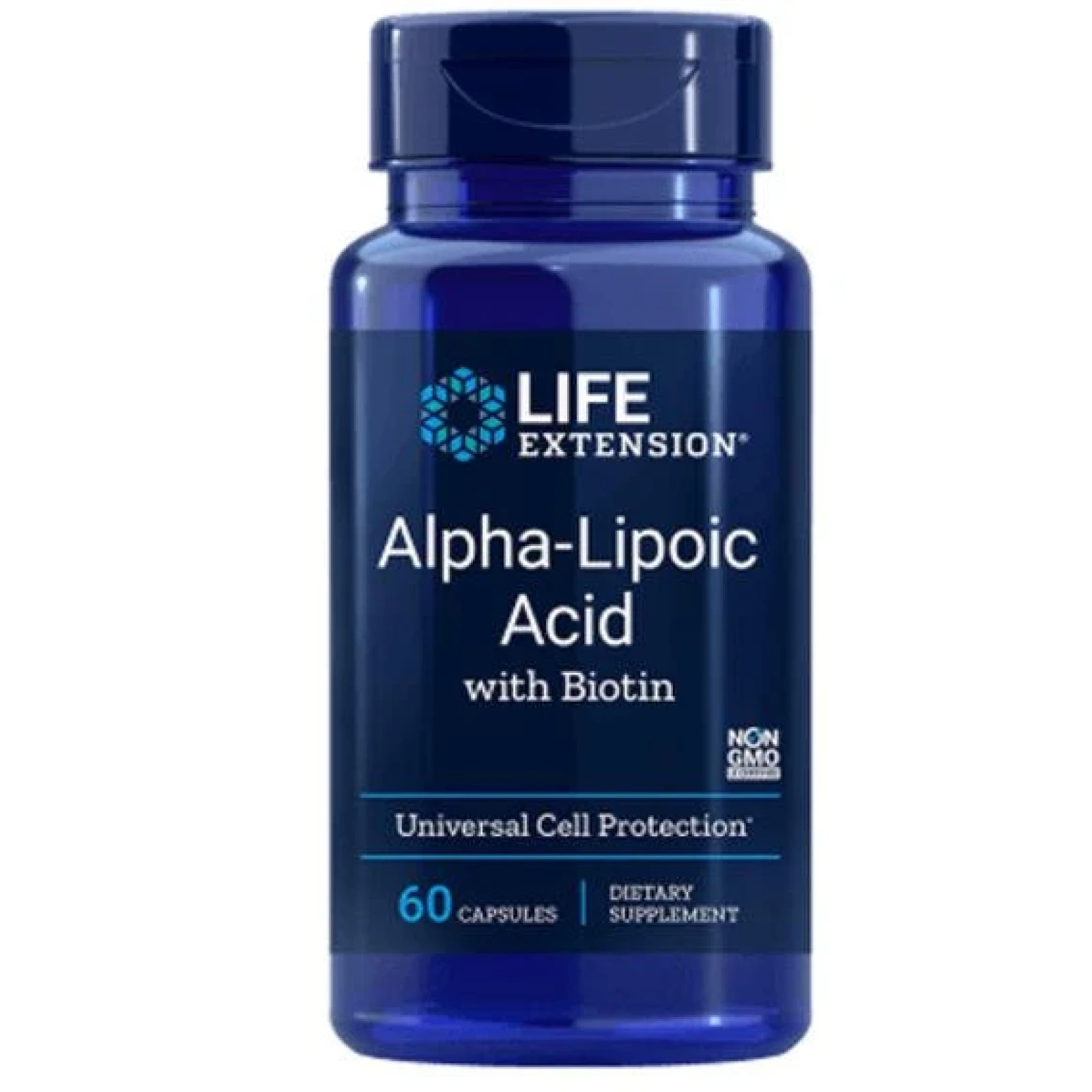 Life Extension Alpha-Lipoic Acid with Biotin 60 kapslí · záber 1