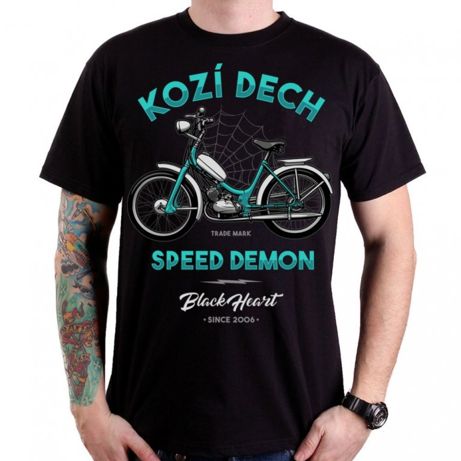 BLACK HEART Kozí dech čierna - XL · záber 1