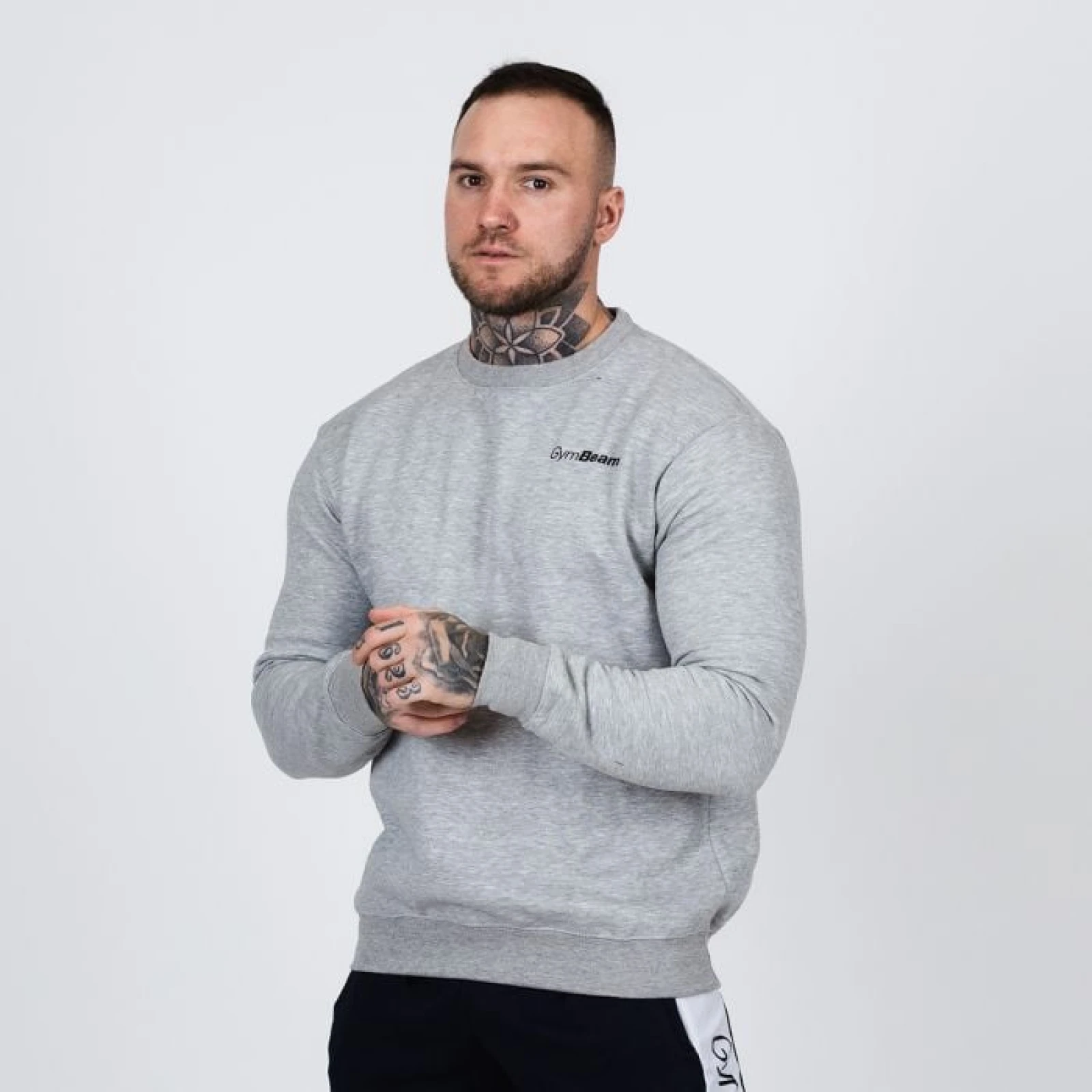 Мъжка блуза Basic Grey - Gymbeam - Размер: S | Тегло: 0,36 g | Опаковка: 30 · záber 1