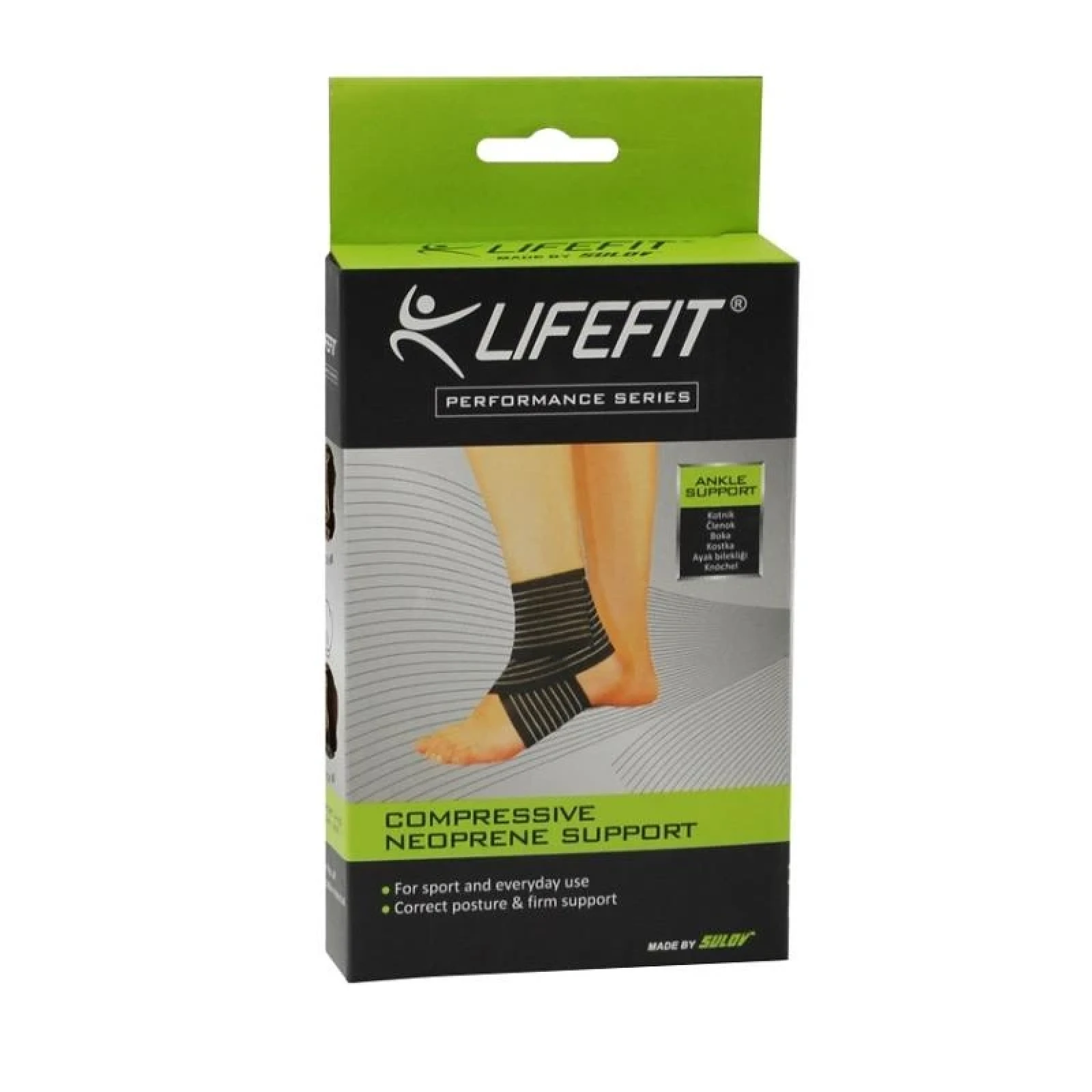 Lifefit Kompresní sportovní bandáž kotníku Bk-101 · záber 1